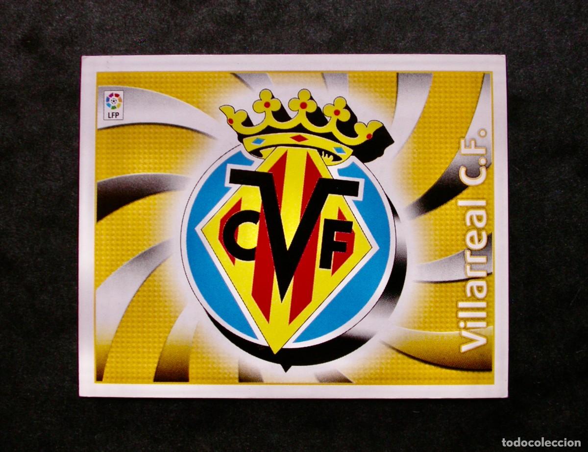 Cromos de f&uacute;tbol: ESCUDO / VILLARREAL / EDICIONES ESTE LIGA 2004-2005 04-05 / NUNCA PEGADO