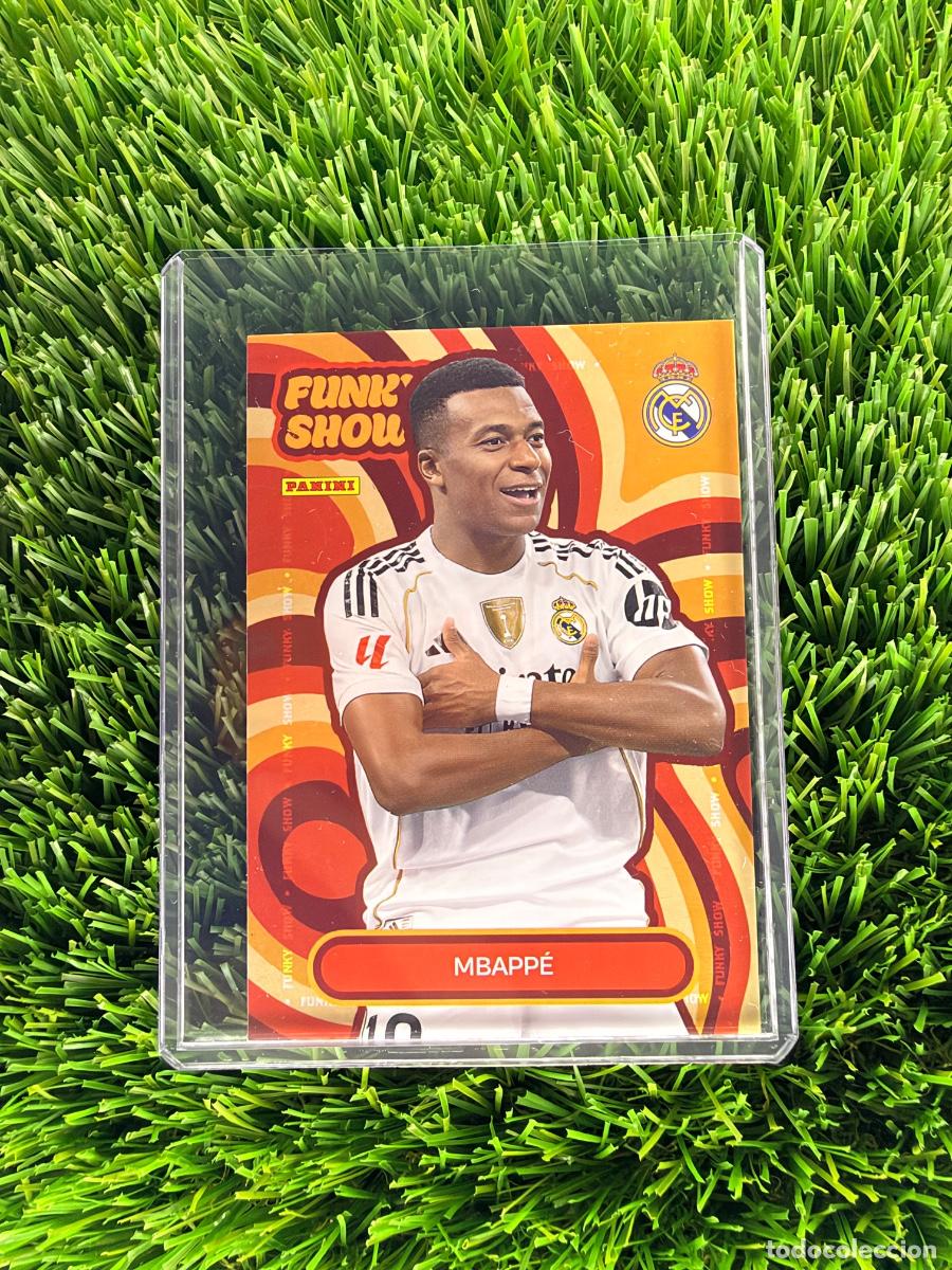 Cartes &agrave; collectionner de Football: N&ordm; 52 Mbapp&eacute; Funky Show Real Madrid CF Panini Club Real Madrid CF 25 26