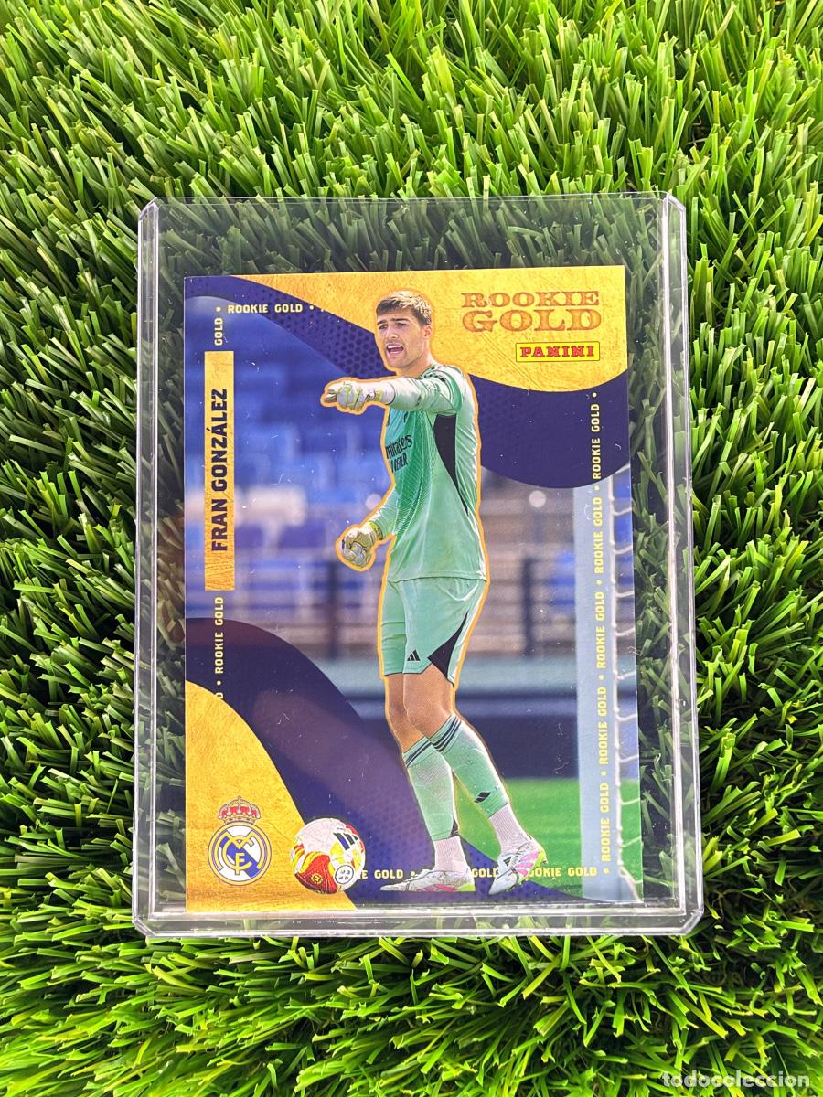 Cromos de f&uacute;tbol: N&ordm; 55 Fran Gonz&aacute;lez Rookie Gold Real Madrid CF Panini Club Real Madrid CF 25 26