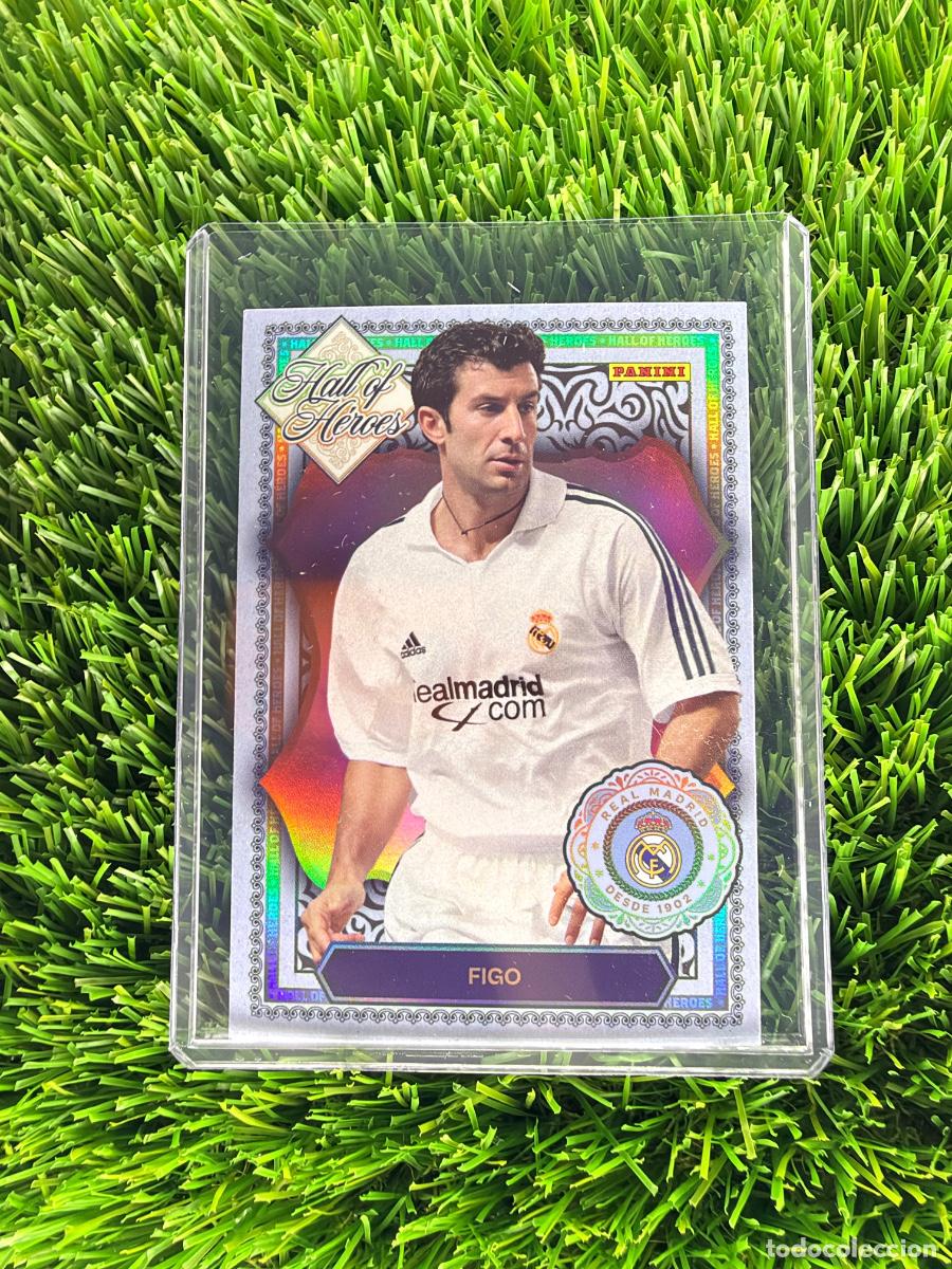 Cromos de f&uacute;tbol: N&ordm; HH4 Figo Hall of Heroes Real Madrid CF Panini Club Real Madrid CF 25 26