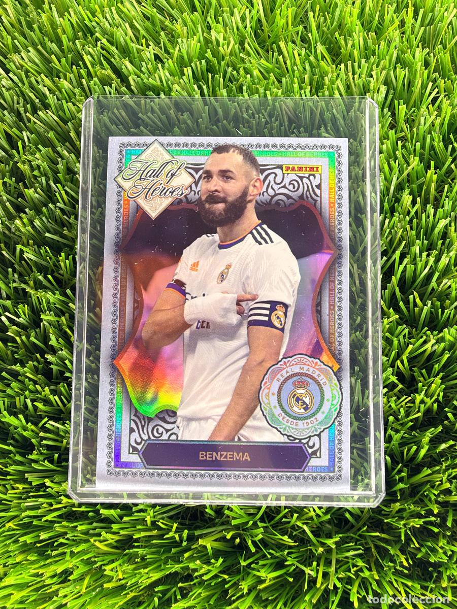 Cromos de f&uacute;tbol: N&ordm; HH9 Benzema Hall of Heroes Real Madrid CF Panini Club Real Madrid CF 25 26