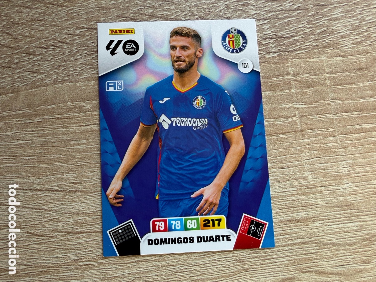 Cromos de f&uacute;tbol: 151 DOMINGOS DUARTE MEGACRACKS PANINI LIGA 2025 2026 25 26 GETAFE CF
