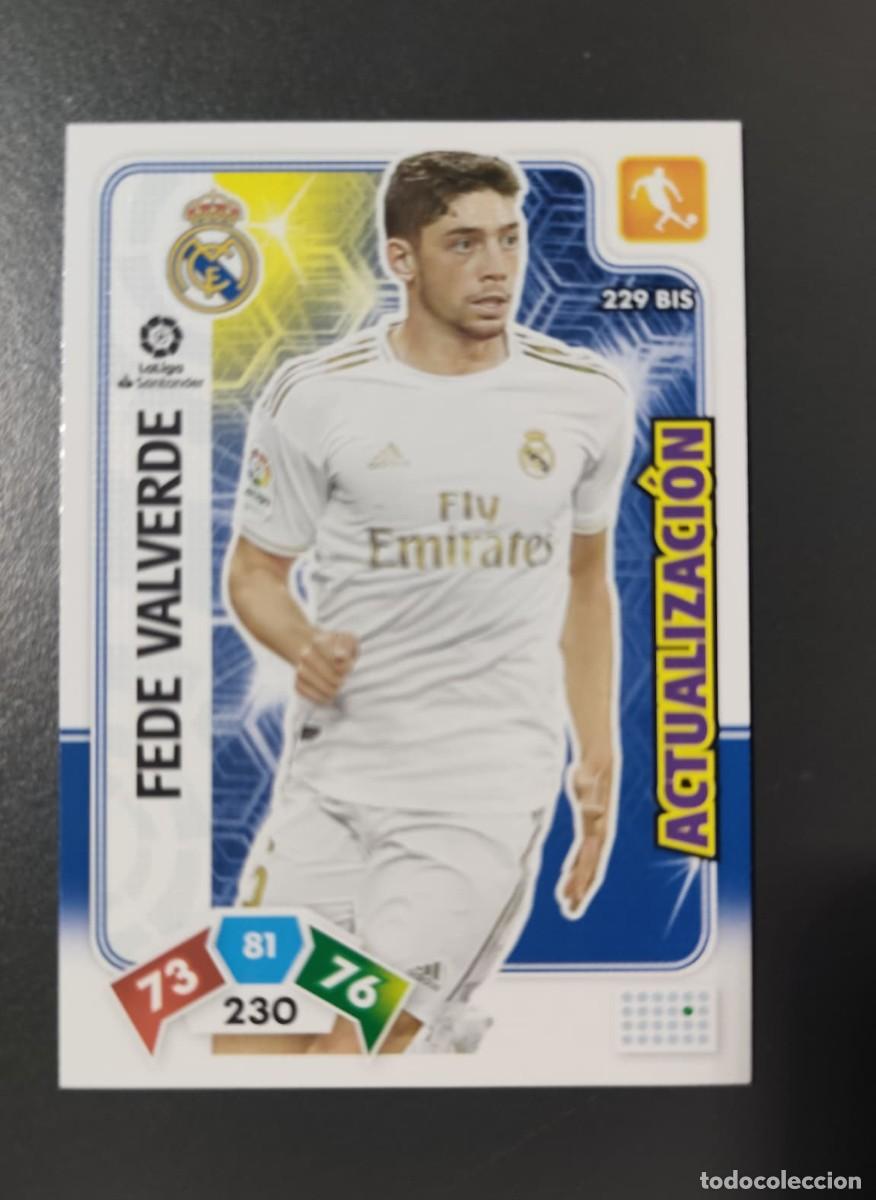 Cromos de f&uacute;tbol: ADRENALYN XL PANINI LIGA 2019 2020 19 20 - CARD 229 bis actualizaci&oacute;n REAL MADRID