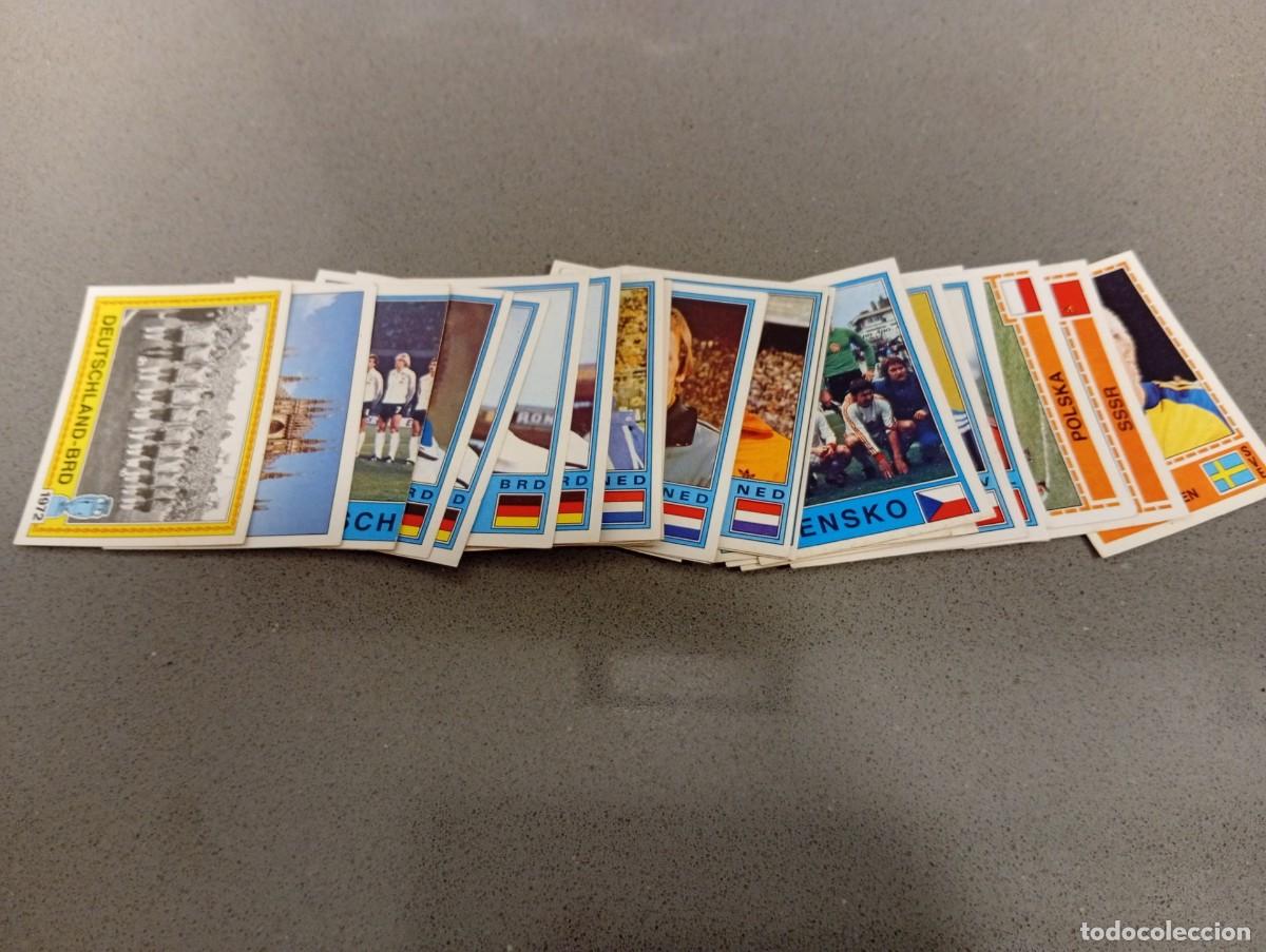 Cromos de f&uacute;tbol: LOTE CROMOS EURO 80 - EUROCOPA 1980 PANINI EUROPA 80 SIN PEGAR NUNCA PEGADO