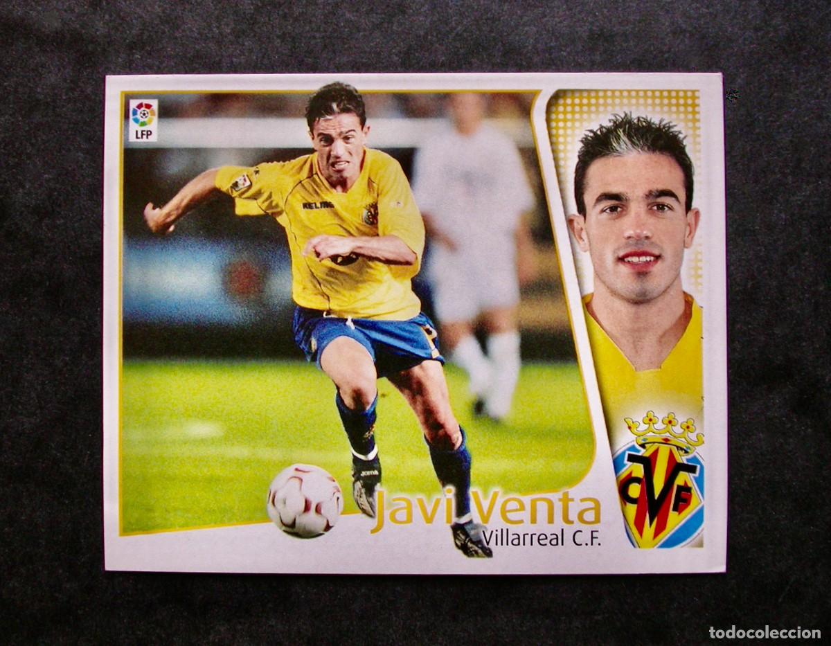Cromos de f&uacute;tbol: JAVI VENTA / VILLARREAL / EDICIONES ESTE LIGA 2004-2005 04-05 / NUNCA PEGADO