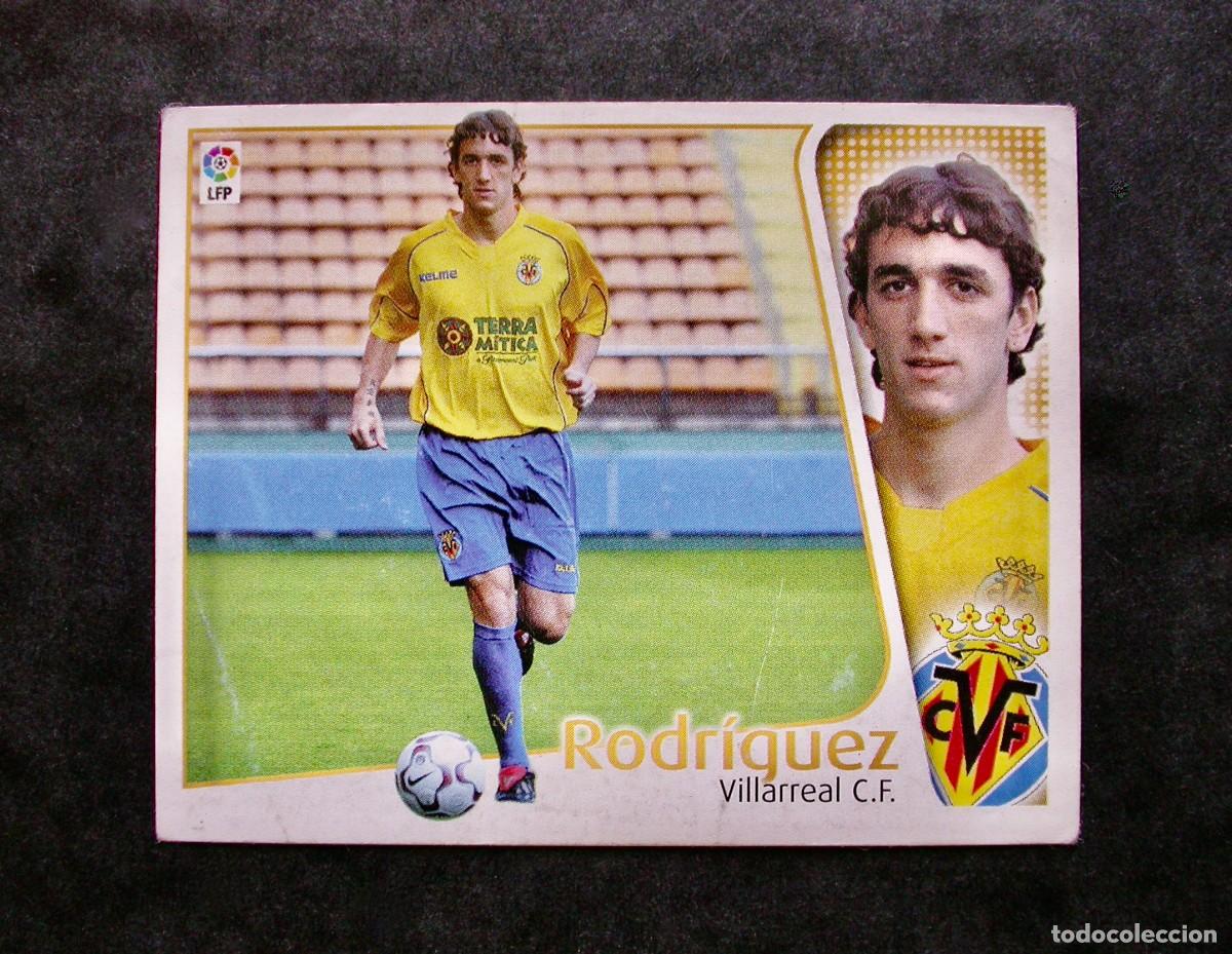 Cromos de f&uacute;tbol: RODR&Iacute;GUEZ / VILLARREAL / EDICIONES ESTE LIGA 2004-2005 04-05 / NUNCA PEGADO