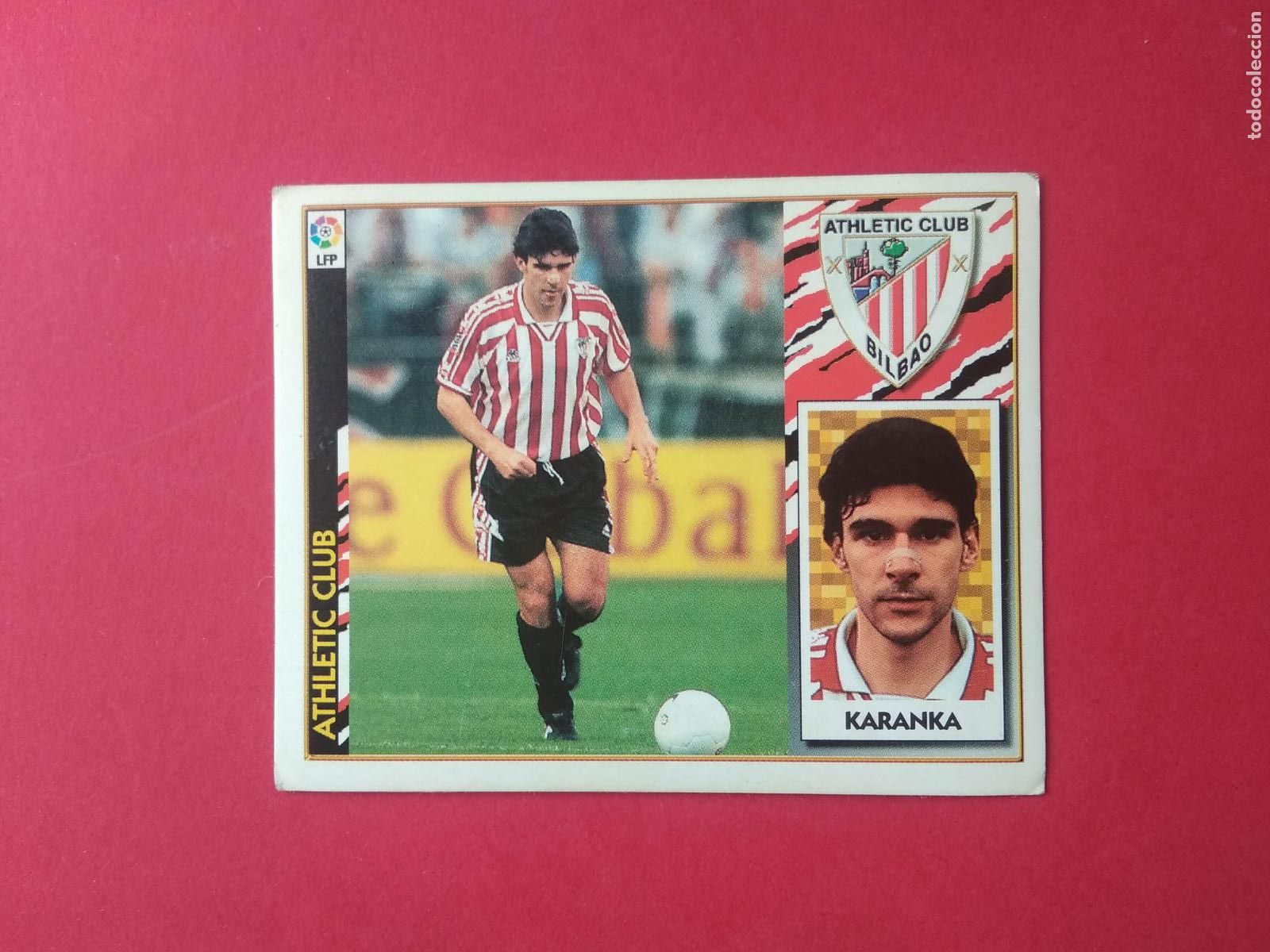 Cromos de f&uacute;tbol: CROMO DE FUTBOL EDICIONES ESTE LIGA 97 98 1997 1998 KARANKA , ATHLETIC BILBAO