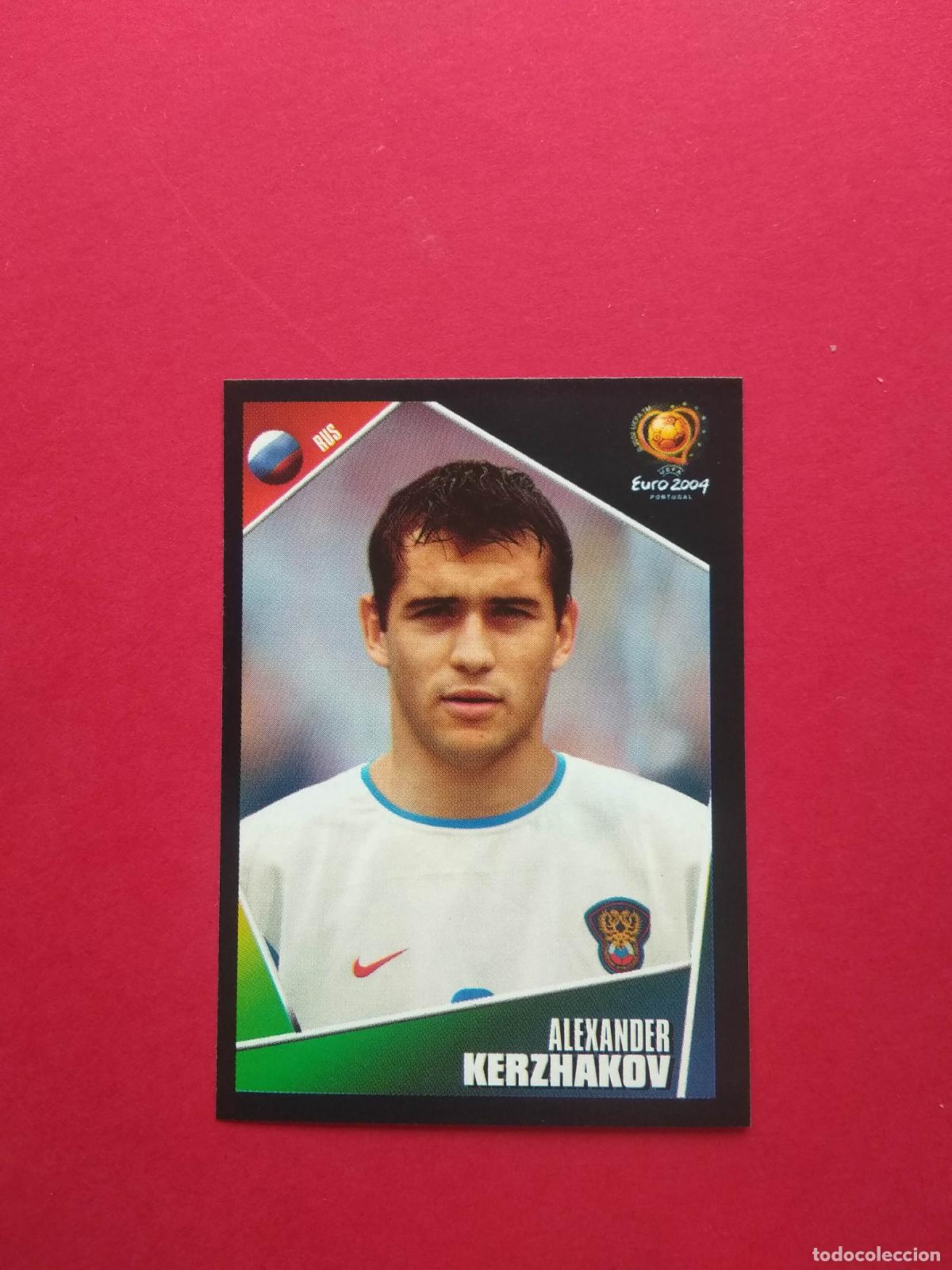 Cromos de f&uacute;tbol: PANINI EURO 2004 PORTUGAL EUROCOPA 04 CROMO NUNCA PEGADO RUSIA N&ordm; 65 KERZHAKOV