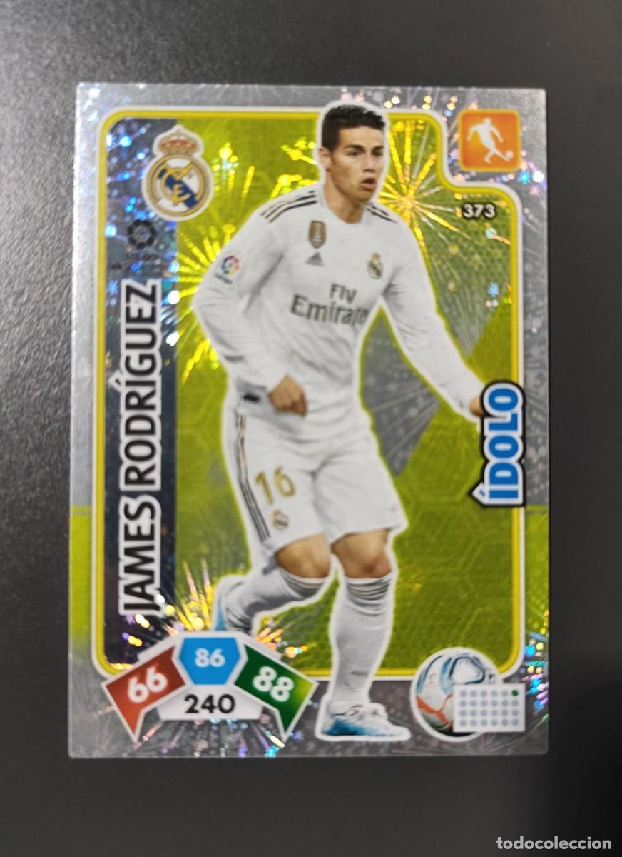 Cromos de f&uacute;tbol: ADRENALYN XL PANINI LIGA 2019 2020 19 20 - CARD 373 James Rodr&iacute;guez &Iacute;dolo REAL MADRID