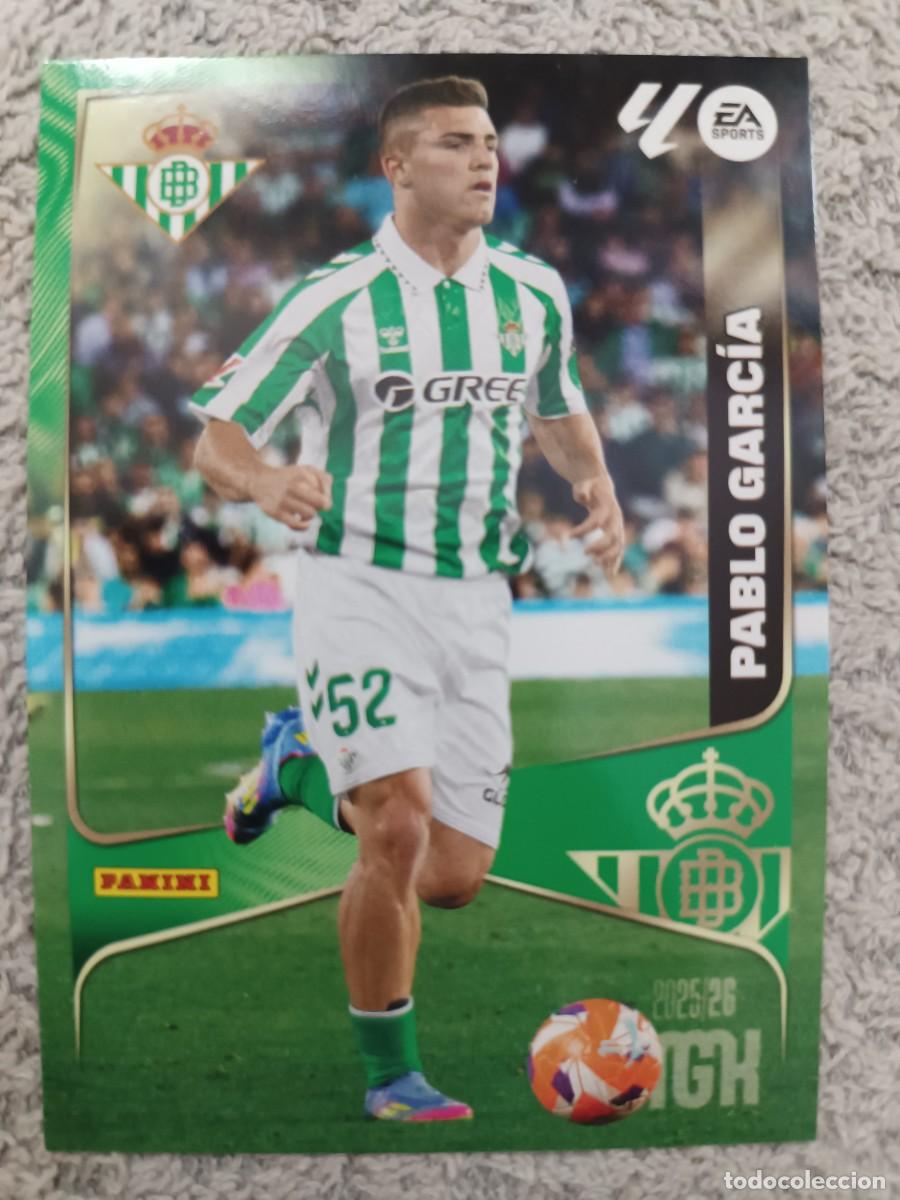 Cromos de f&uacute;tbol: MEGACRACKS 2025-2026 104 PABLO GARCIA