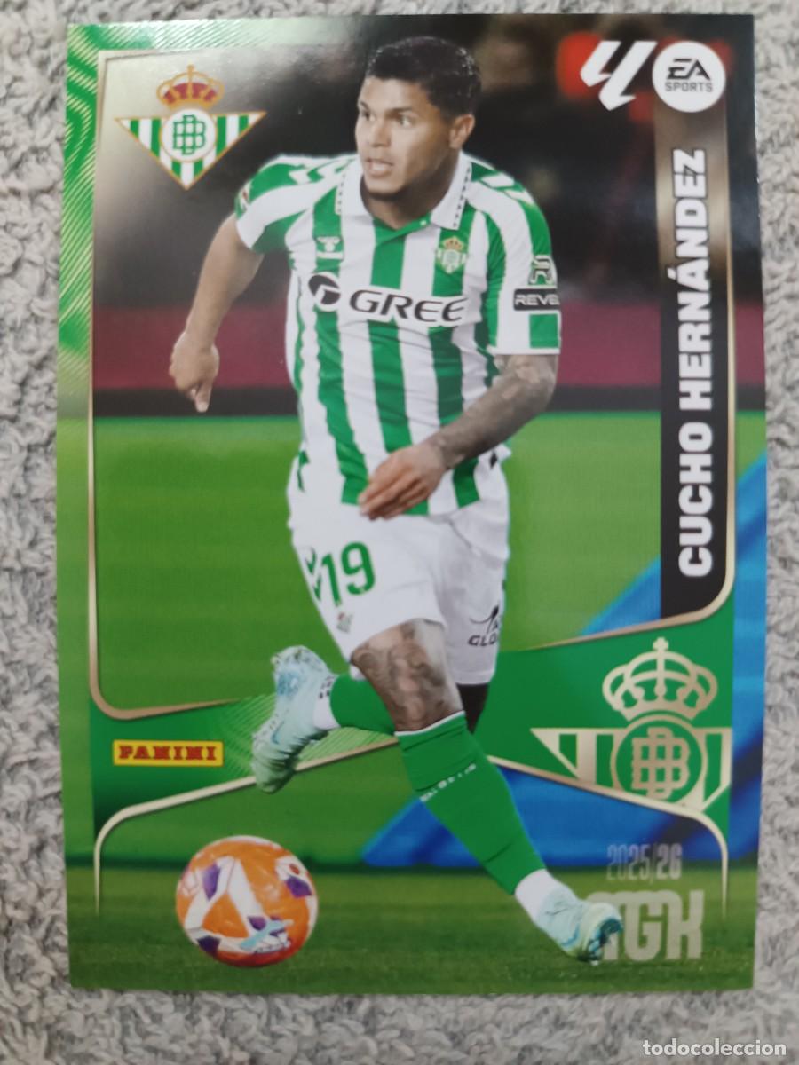 Cromos de f&uacute;tbol: MEGACRACKS 2025-2026 106 CHUCHO HERNANDEZ