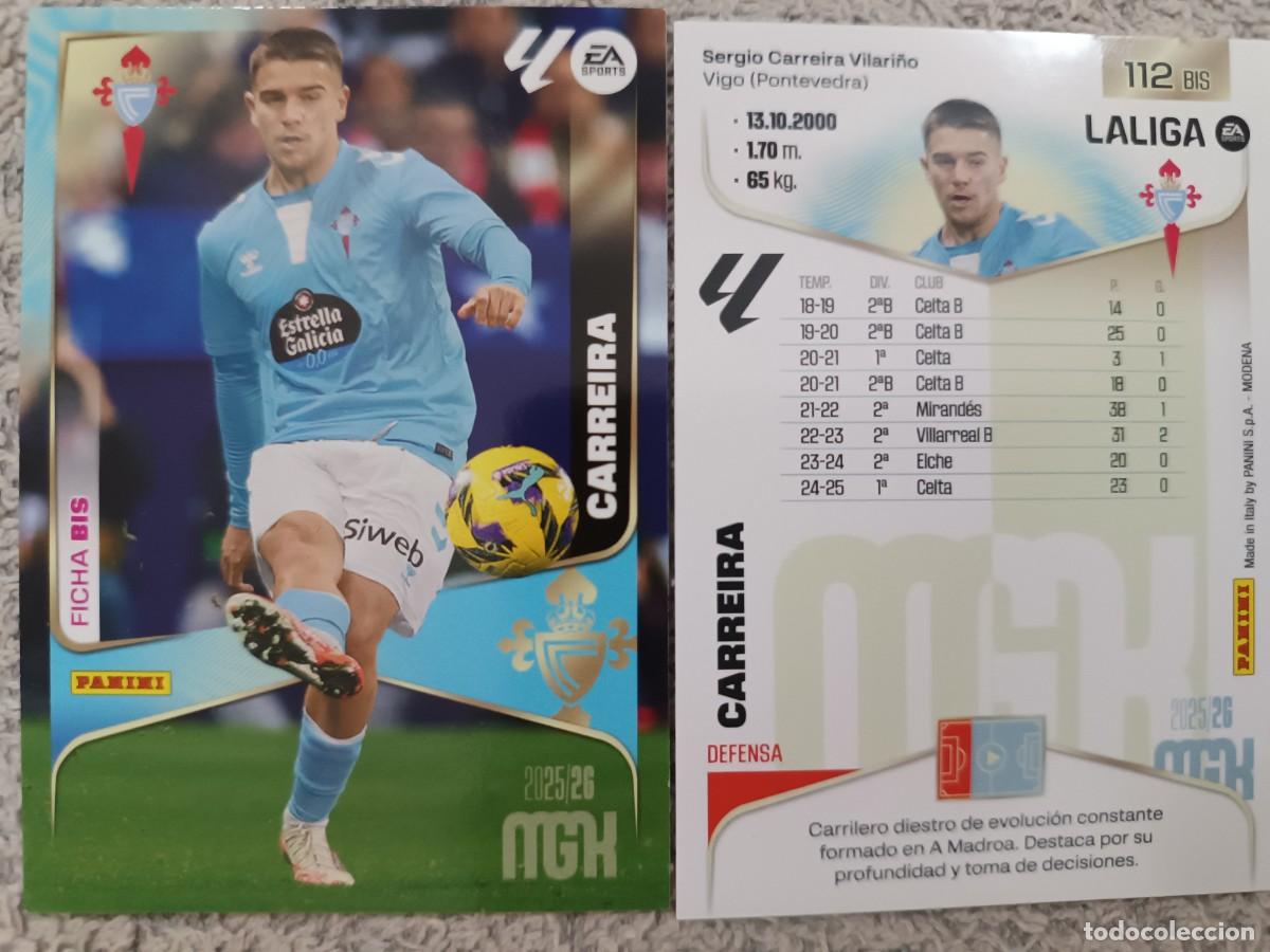 Cromos de f&uacute;tbol: MEGACRACKS 2025-2026 112 BIS CARRERA