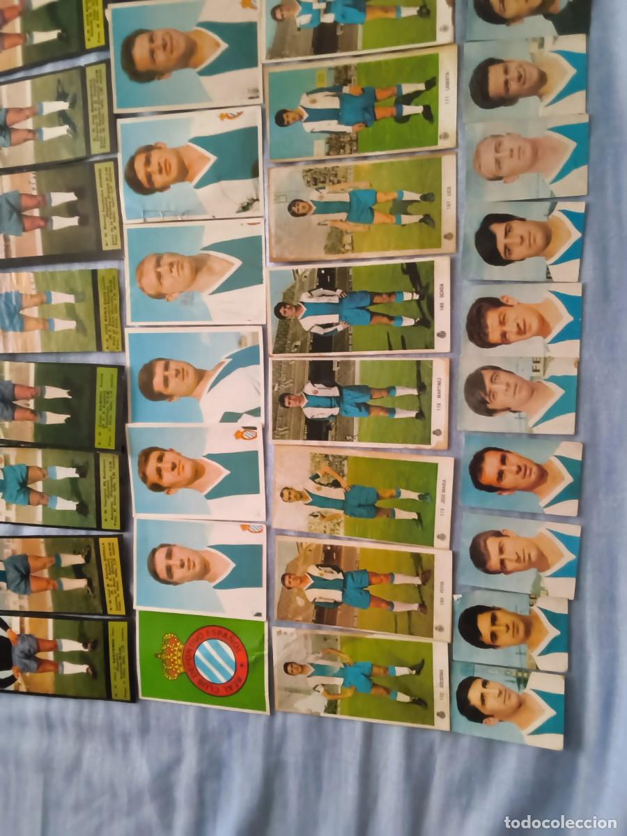 Cromos de f&uacute;tbol: LOTE DE CROMOS DEL ESPA&Ntilde;OL DE VARIAS COLECCIONES - Foto 4