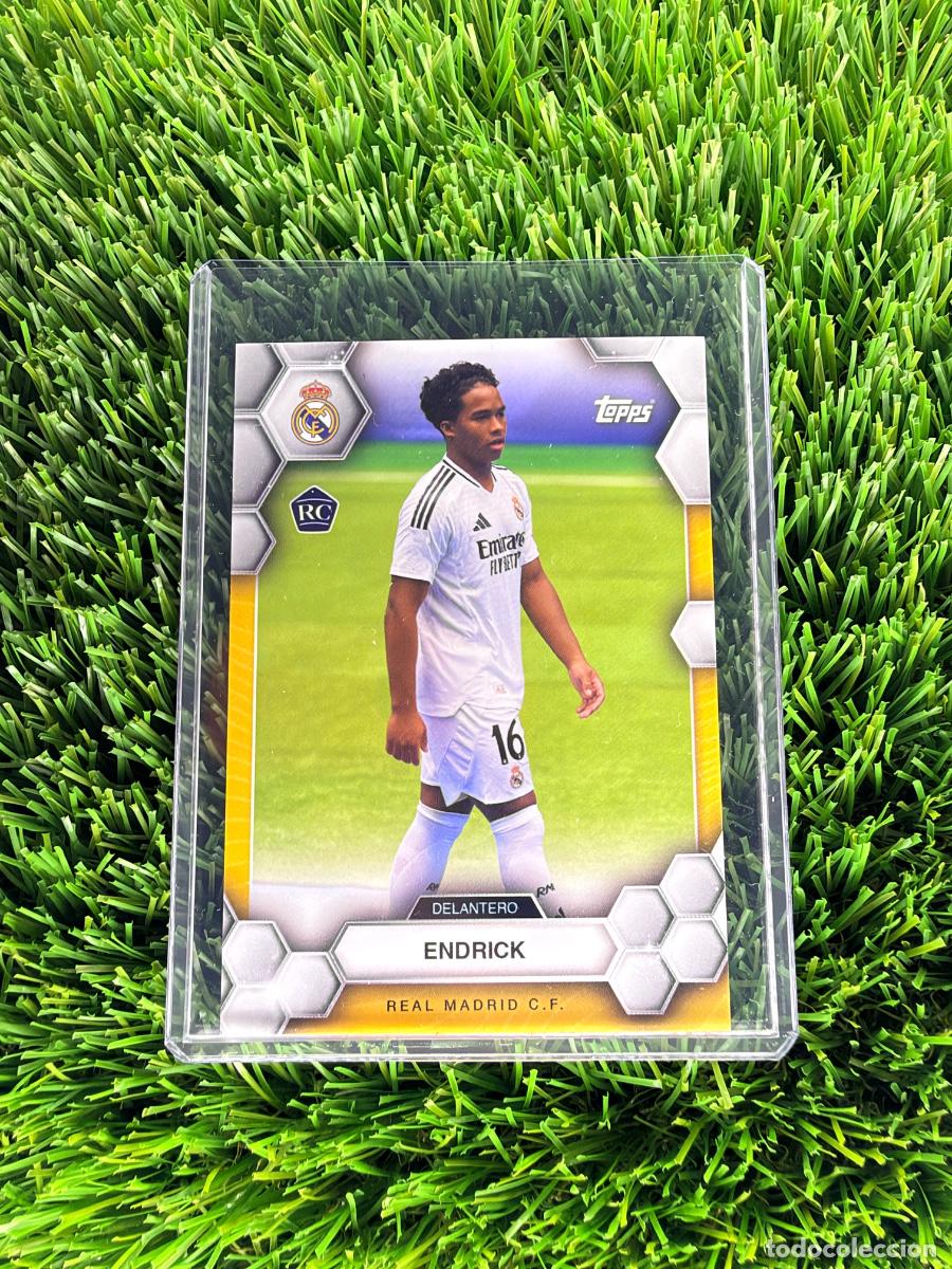 Cromos de f&uacute;tbol: N&ordm; 20 Endrick Rookie Card Real Madrid CF Topps Real Madrid CF Fan Set 24 25