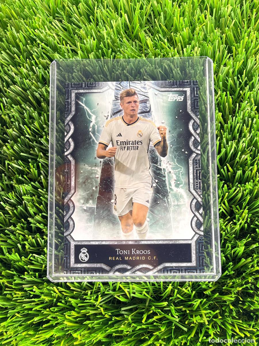 Cromos de f&uacute;tbol: N&ordm; MO-4 Toni Kroos Monolith Real Madrid CF Topps Real Madrid CF Fan Set 24 25
