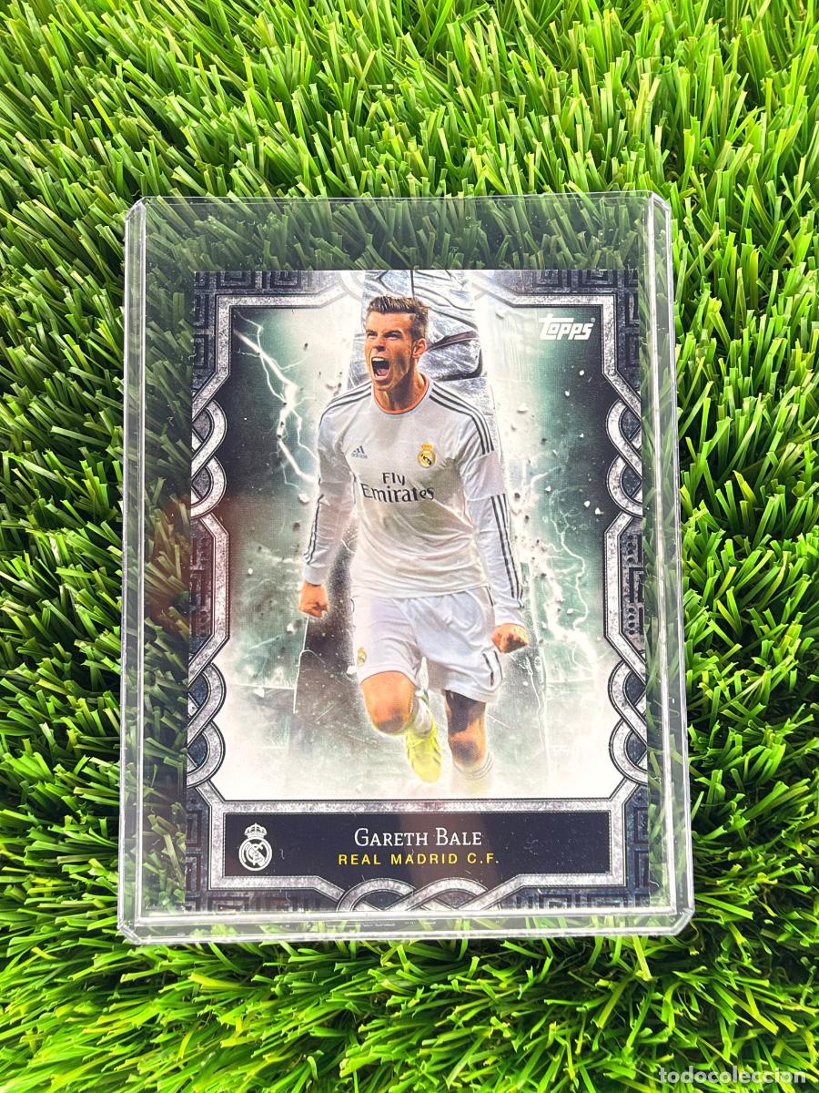 Cromos de f&uacute;tbol: N&ordm; MO-9 Gareth Bale Monolith Real Madrid CF Topps Real Madrid CF Fan Set 24 25