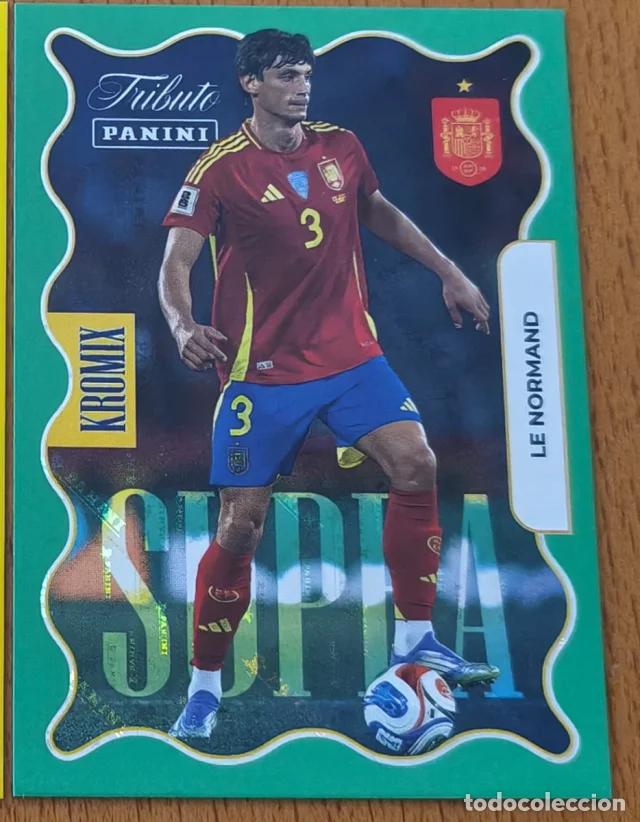 Cromos de f&uacute;tbol: Le Normand Kromix Verde Tributo Espa&ntilde;a Vamos Seleccion 2010 2026