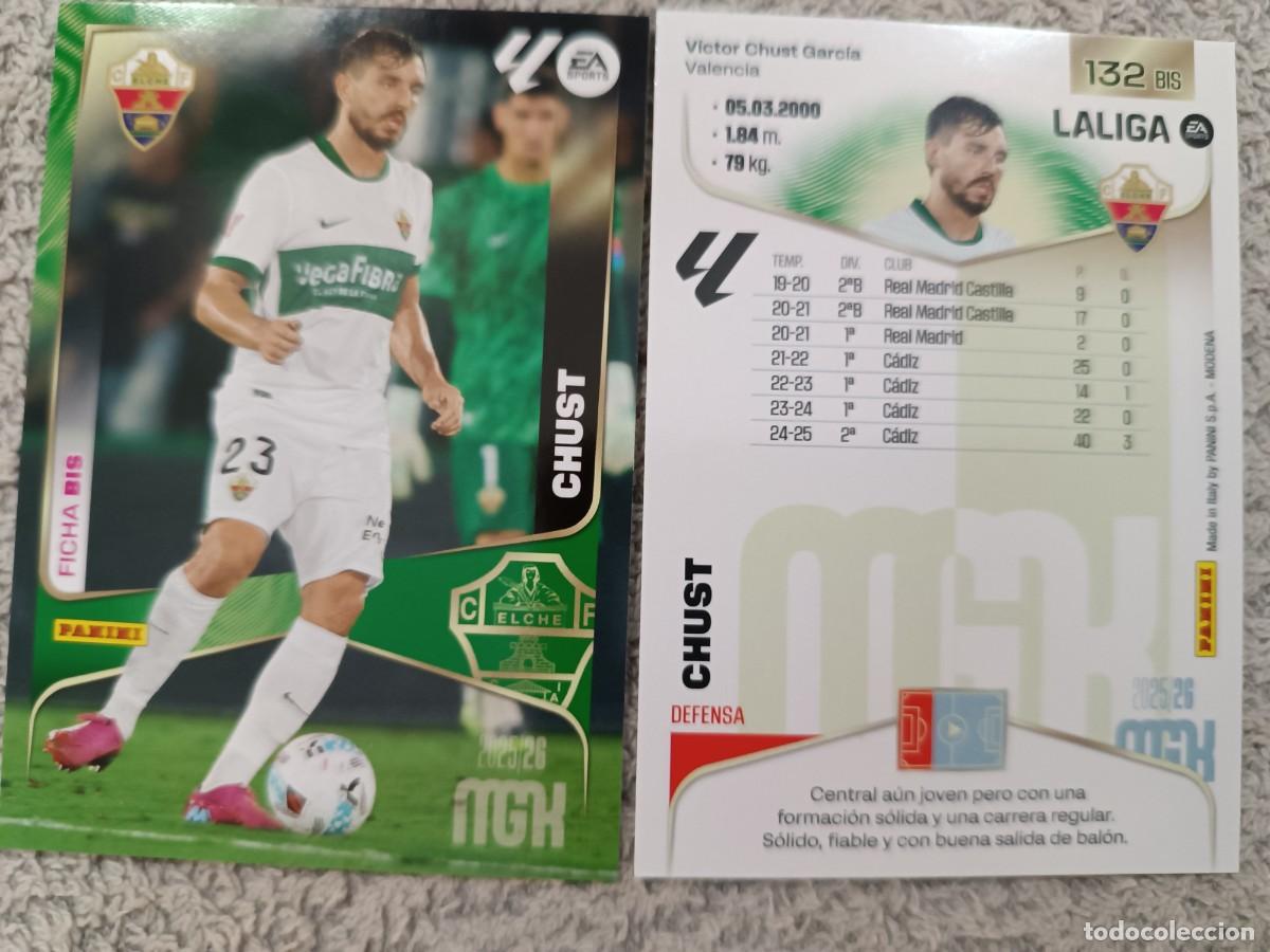 Cromos de f&uacute;tbol: MEGACRACKS 2025-2026 132 BIS CHUST
