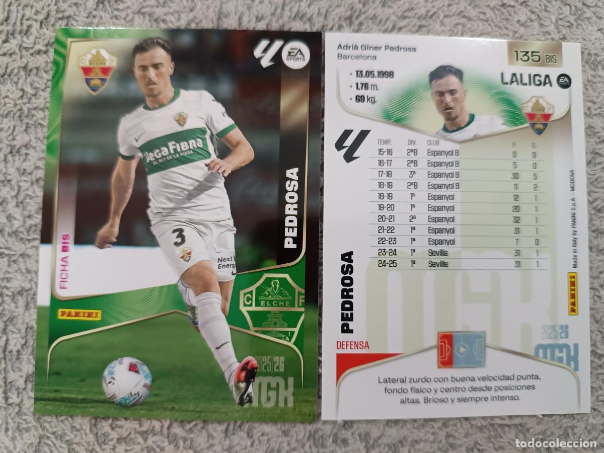 Cromos de f&uacute;tbol: MEGACRACKS 2025-2026 135 BIS PEDROSA