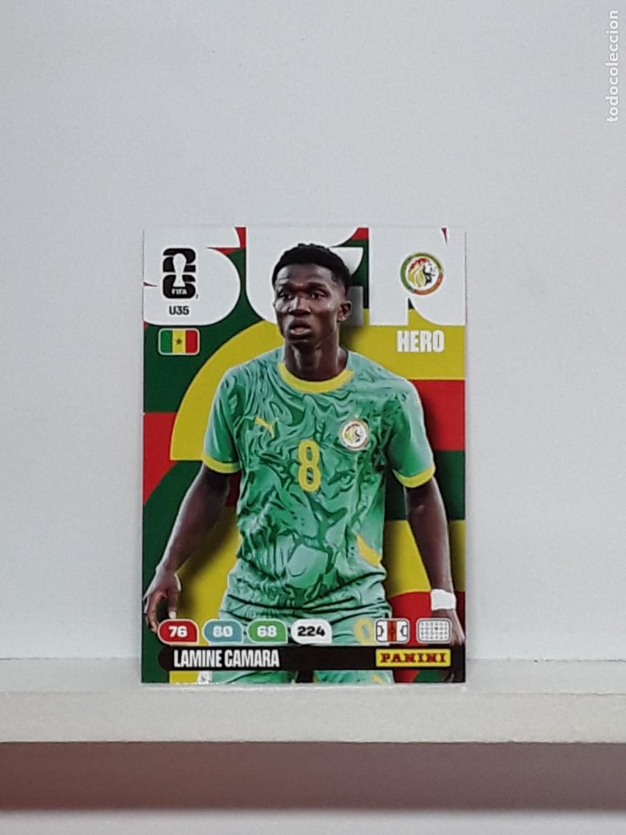 Cromos de f&uacute;tbol: ADRENALYN MUNDIAL 2026 WORLD CUP 26 ALBUM PANINI N U35 U 35 GHANA LAMINE CAMARA