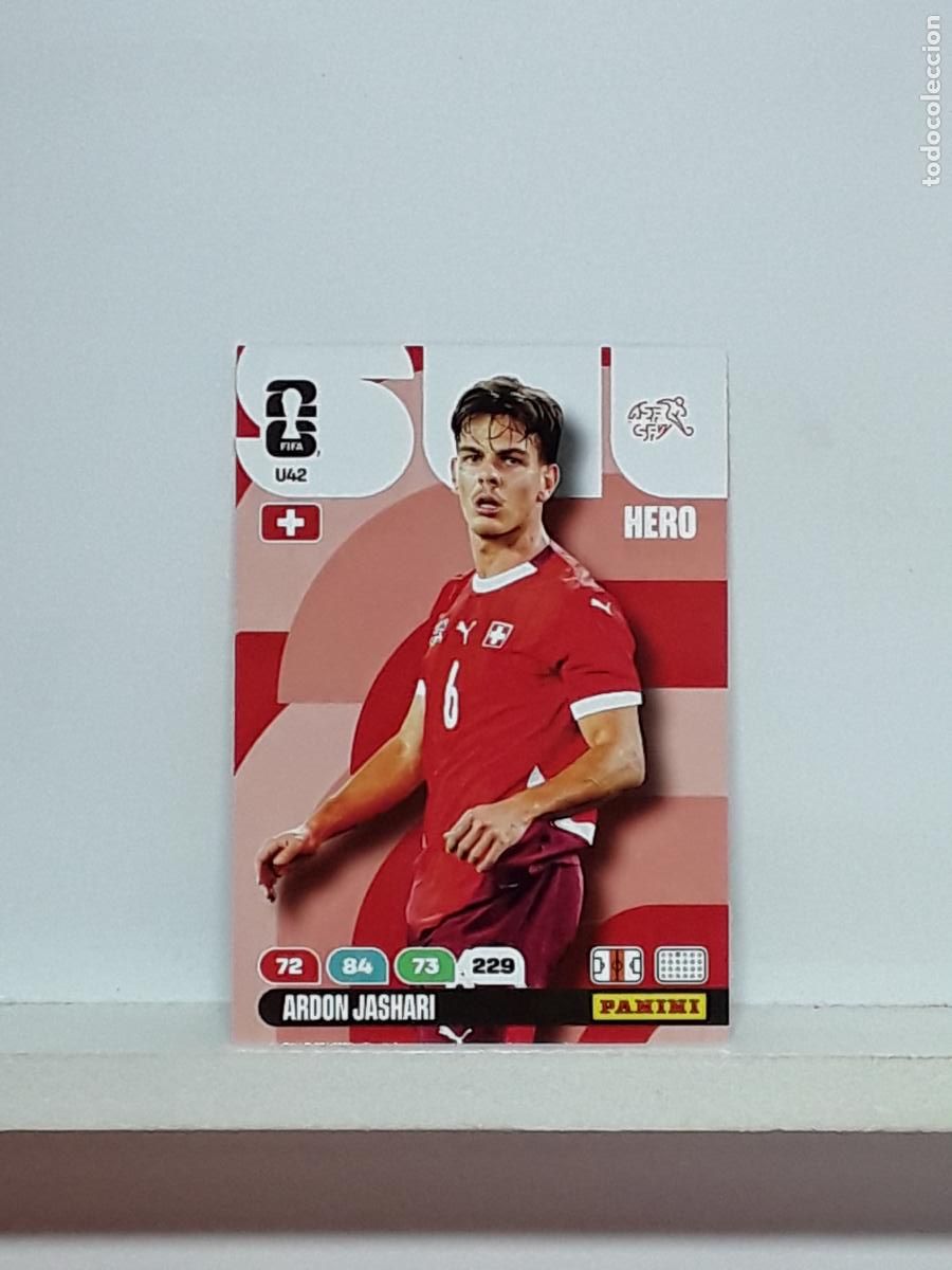 Cromos de f&uacute;tbol: ADRENALYN MUNDIAL 2026 WORLD CUP 26 ALBUM PANINI N U42 U 42 SUIZA ARDON JASHARI