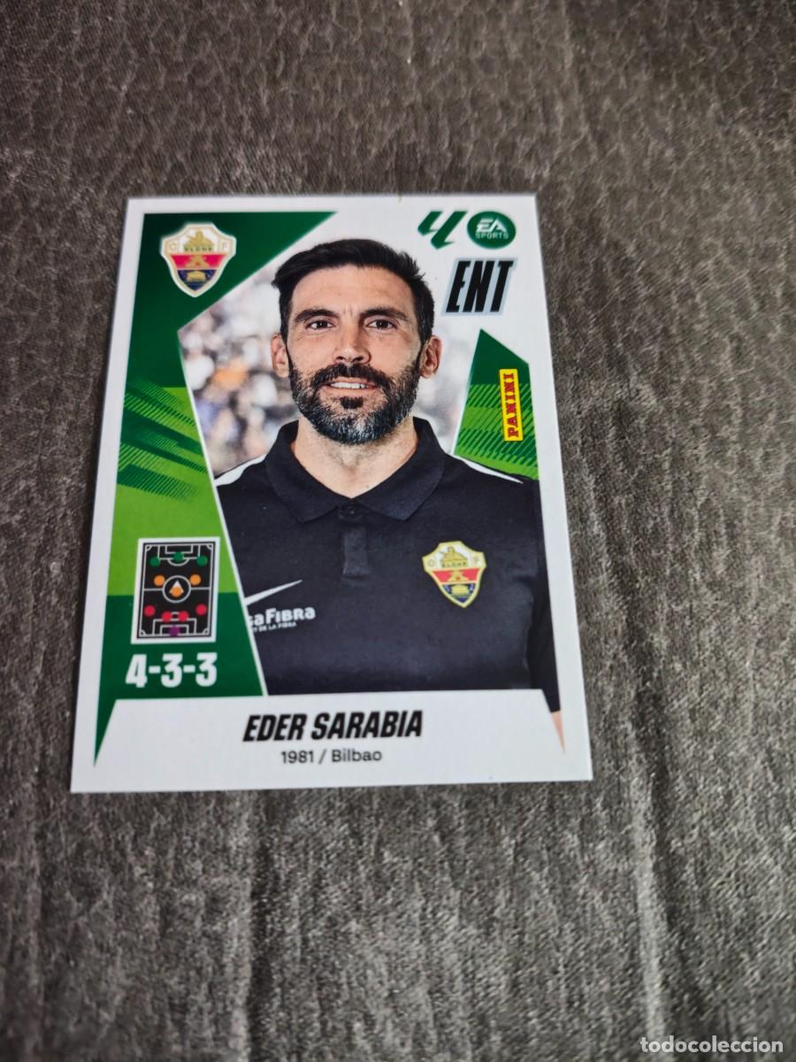 Cromos de f&uacute;tbol: Cromo 2 EDER SARABIA ELCHE CF. Colecci&oacute;n LALIGA F&uacute;tbol 2025-2026 PANINI Nuevo
