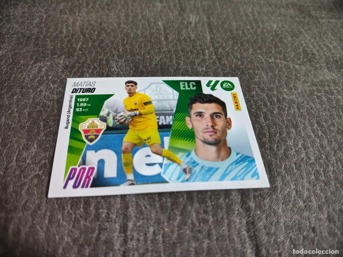Cromos de f&uacute;tbol: Cromo 3 MAT&Iacute;AS DITURO ELCHE CF. Colecci&oacute;n LALIGA F&uacute;tbol 2025-2026 PANINI Nuevo