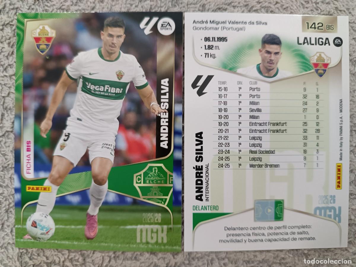 Cromos de f&uacute;tbol: MEGACRACKS 2025-2026 142 BIS ANDR&Egrave; SILVA