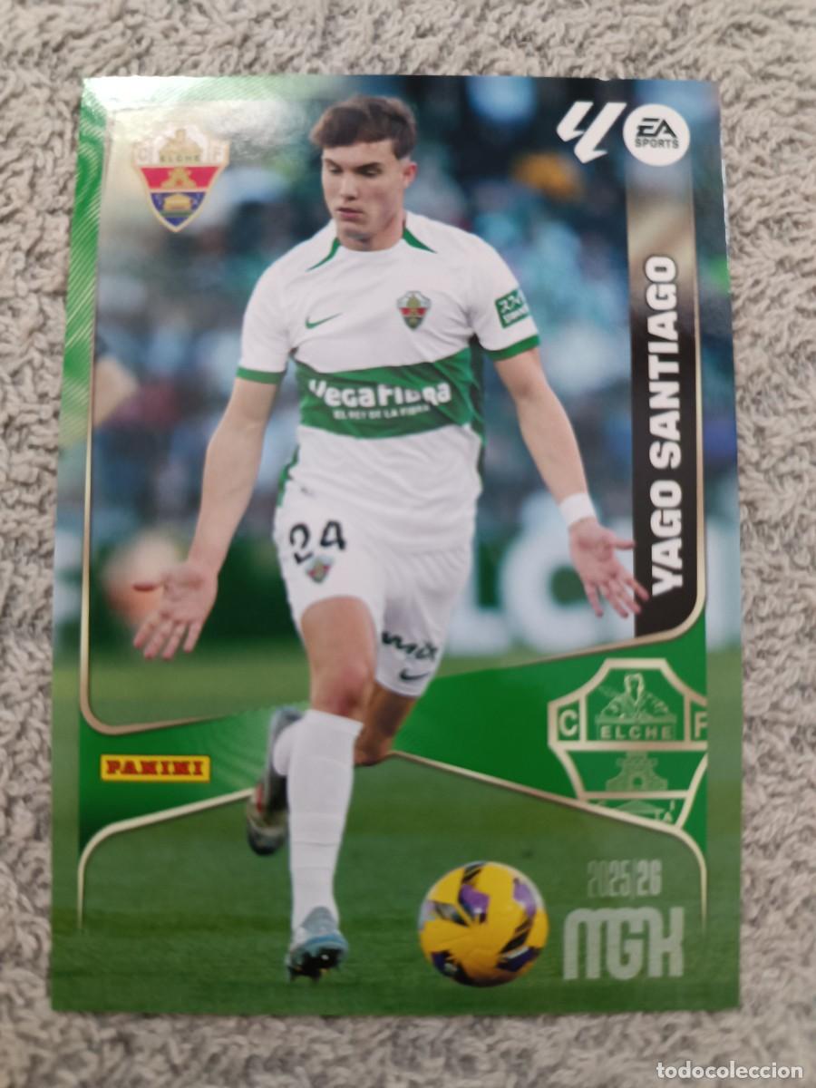 Cromos de f&uacute;tbol: MEGACRACKS 2025-2026 143 YAGO SANTIAGO