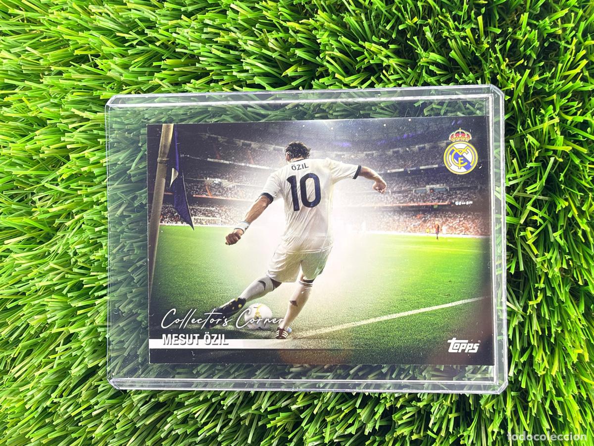 Cromos de f&uacute;tbol: N&ordm; 37 Mesut &Ouml;zil Collectors Corner Real Madrid CF Team Set 25 26