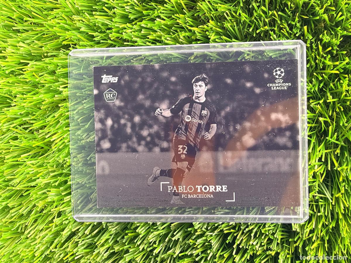 Cromos de f&uacute;tbol: Pablo Torre FC Barcelona Topps Simplicidad 2023