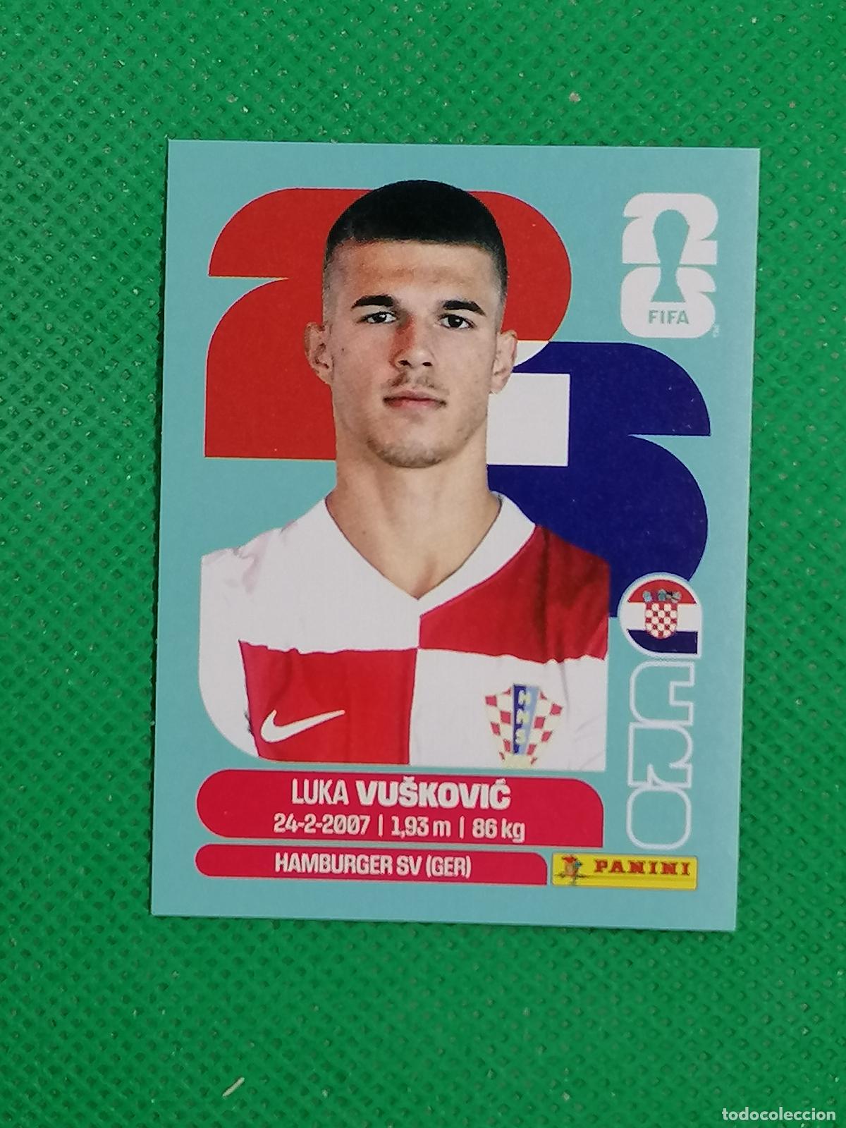 Cromos de f&uacute;tbol: CRO 6 CRO6 LUKA VUSKOVIC CROACIA ⚽ PANINI FIFA MUNDIAL WORLD CUP 26 2026 STICKER ⚽