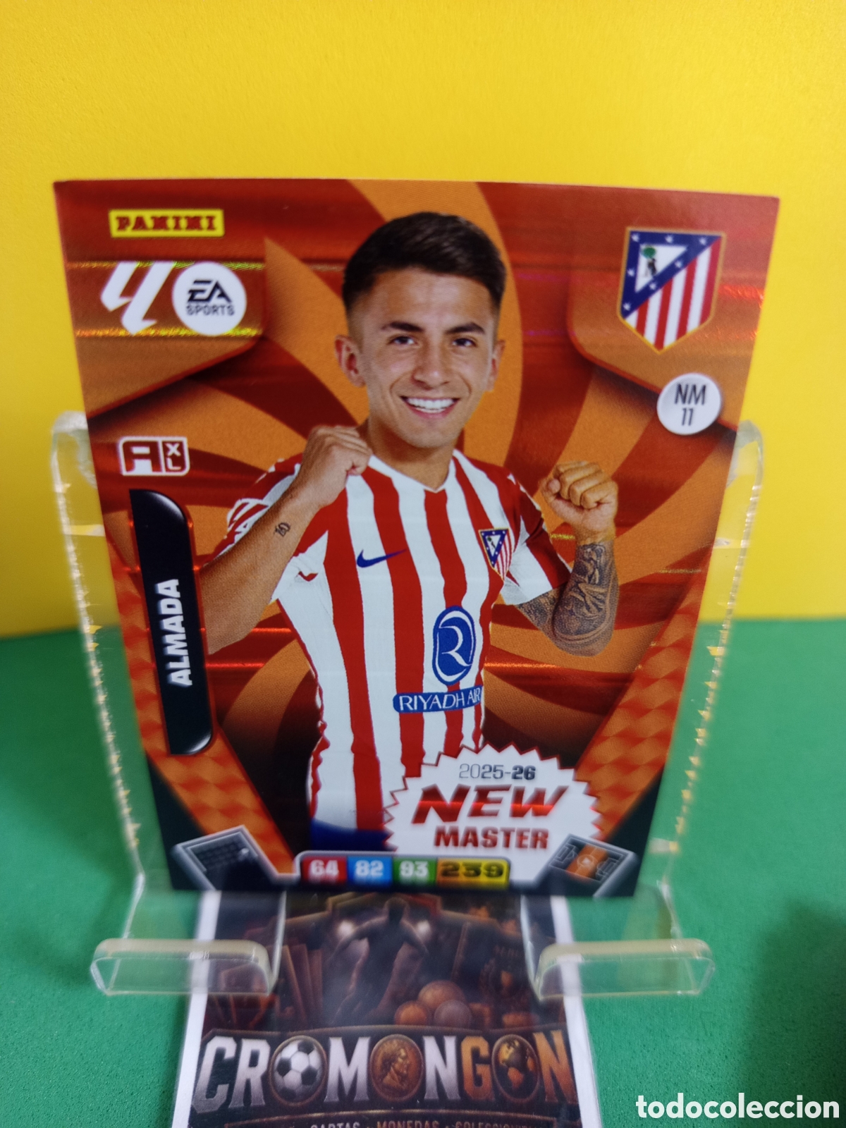 Cromos de f&uacute;tbol: ❇️ CROMO ⚽ CARD ALMADA -NEW MASTER - (ATL .MADRID) ADRENALYN XL LIGA 2025/26 (PANINI) ❇️