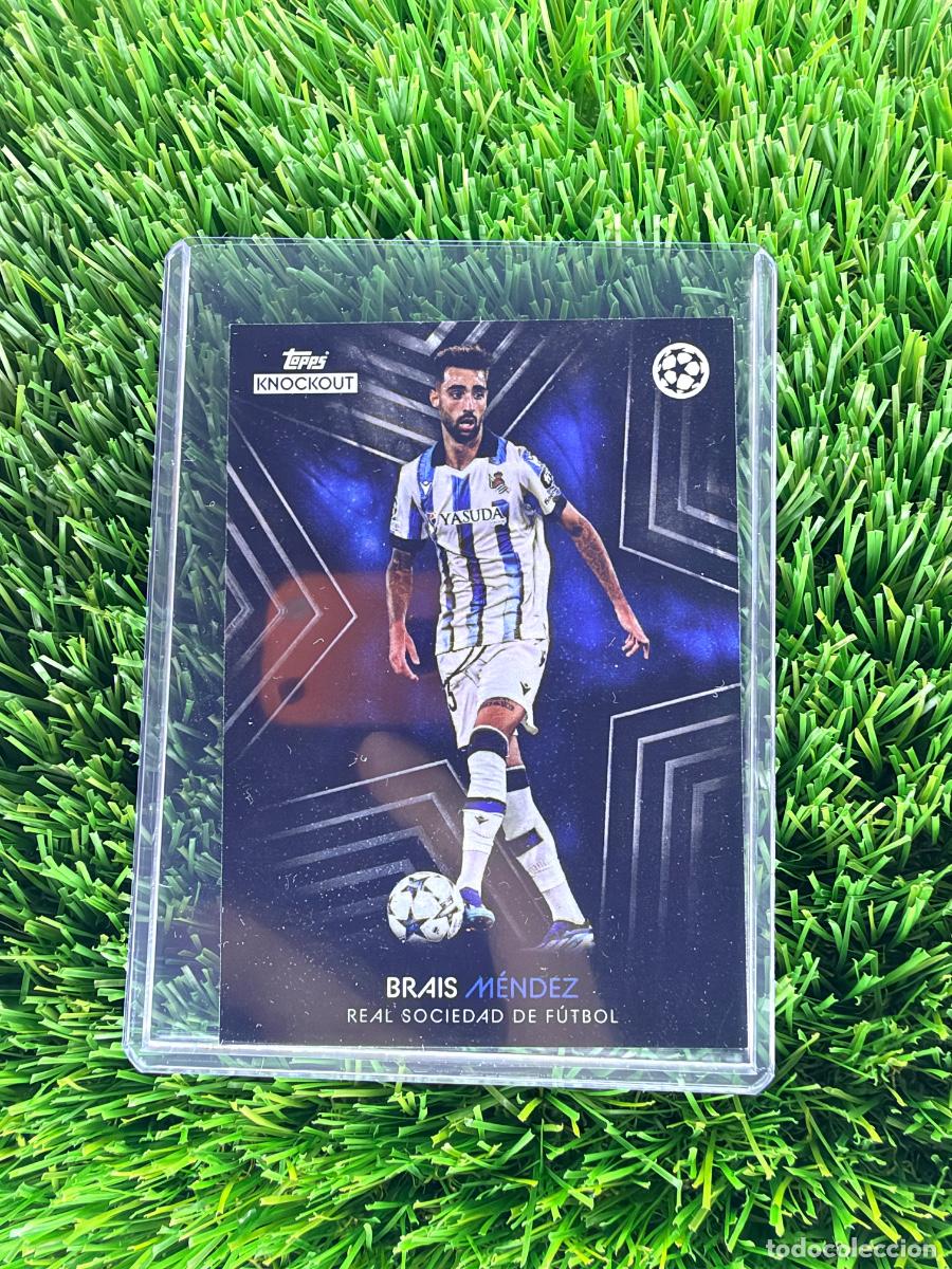 Cromos de f&uacute;tbol: Brais M&eacute;ndez Star Player Real Sociedad Topps Knockout 23 24