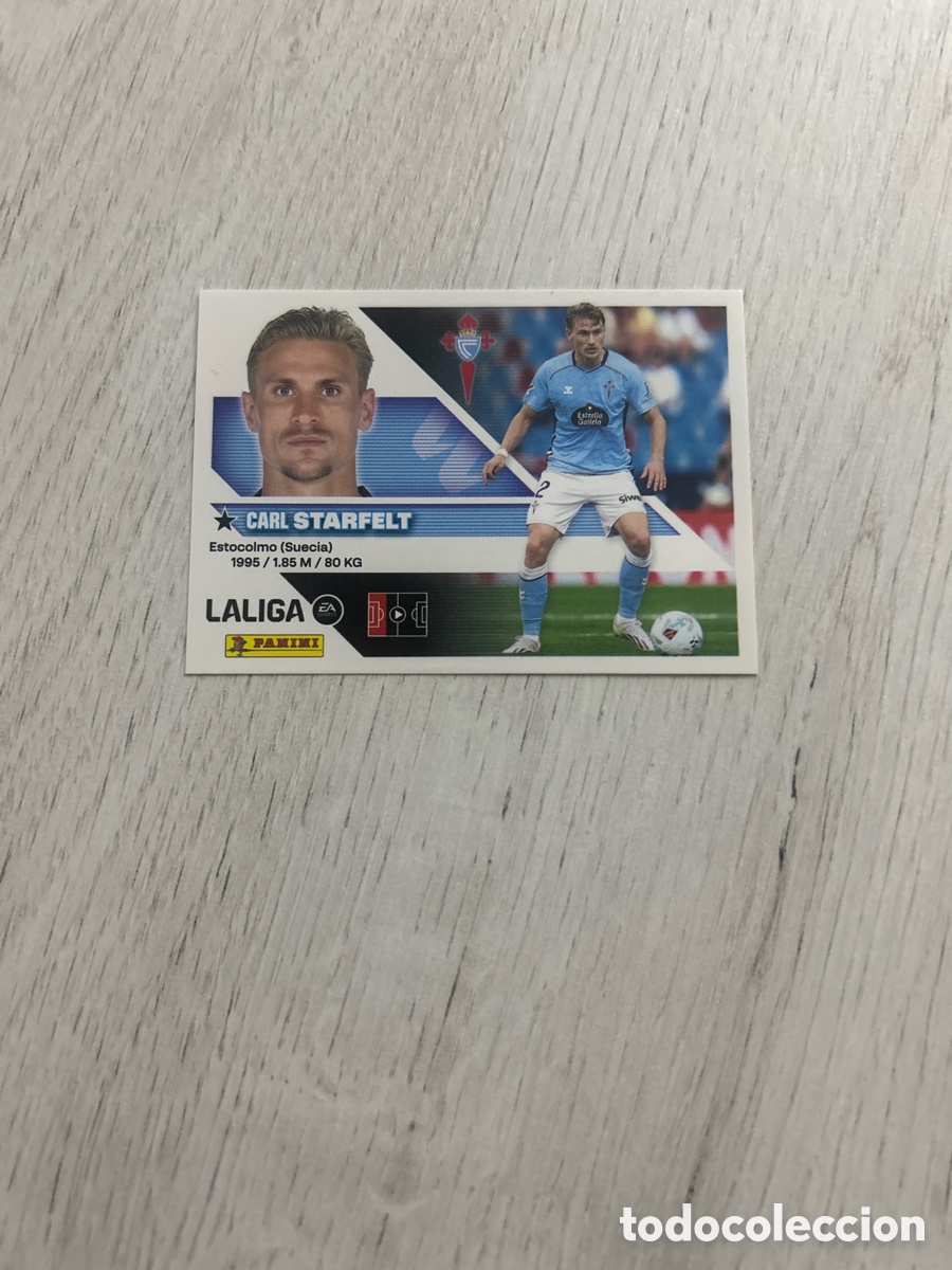Cromos de f&uacute;tbol: Starfelt 8 Celta de Vigo Liga Este 2026/27 26-27 Panini