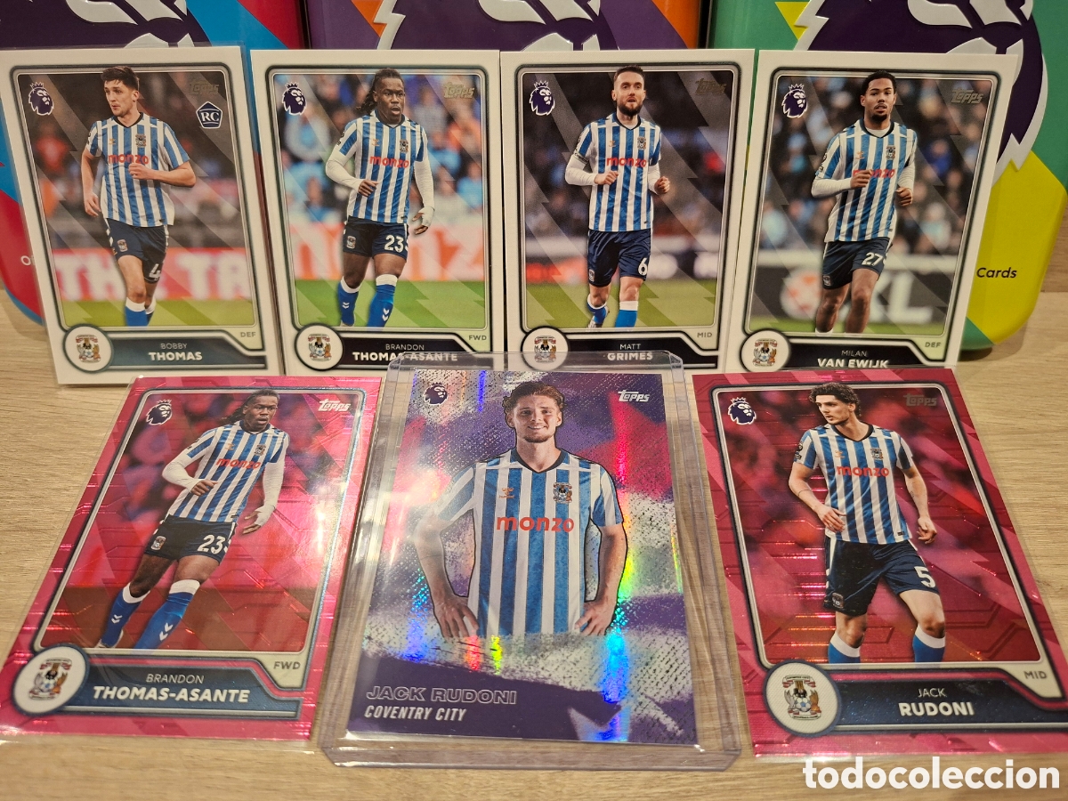 Football Stickers: Coventry city Topps 2026/27 Flagship edition Premiere League