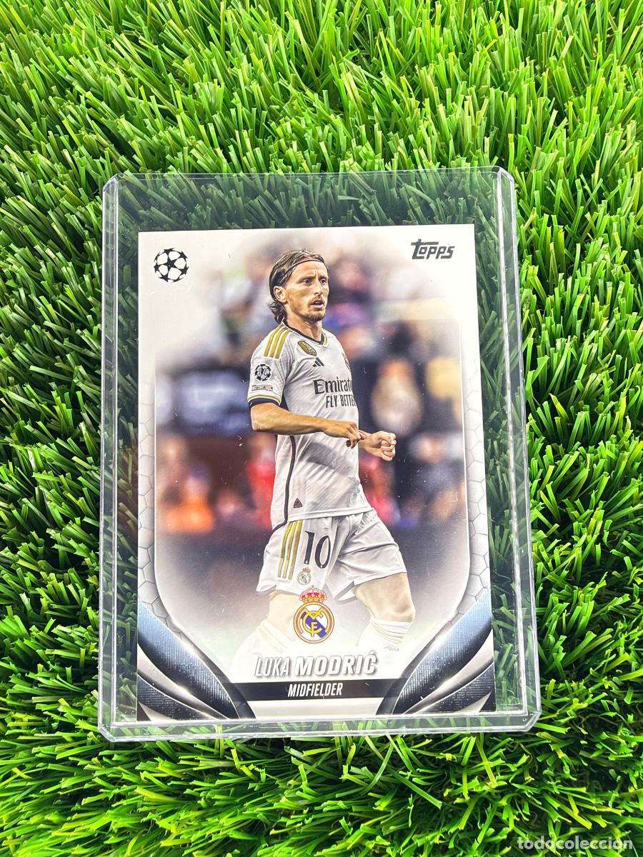 Cromos de f&uacute;tbol: N&ordm; 5 Luka Modric Real Madrid CF Topps UEFA Clubs Competitions 23 24