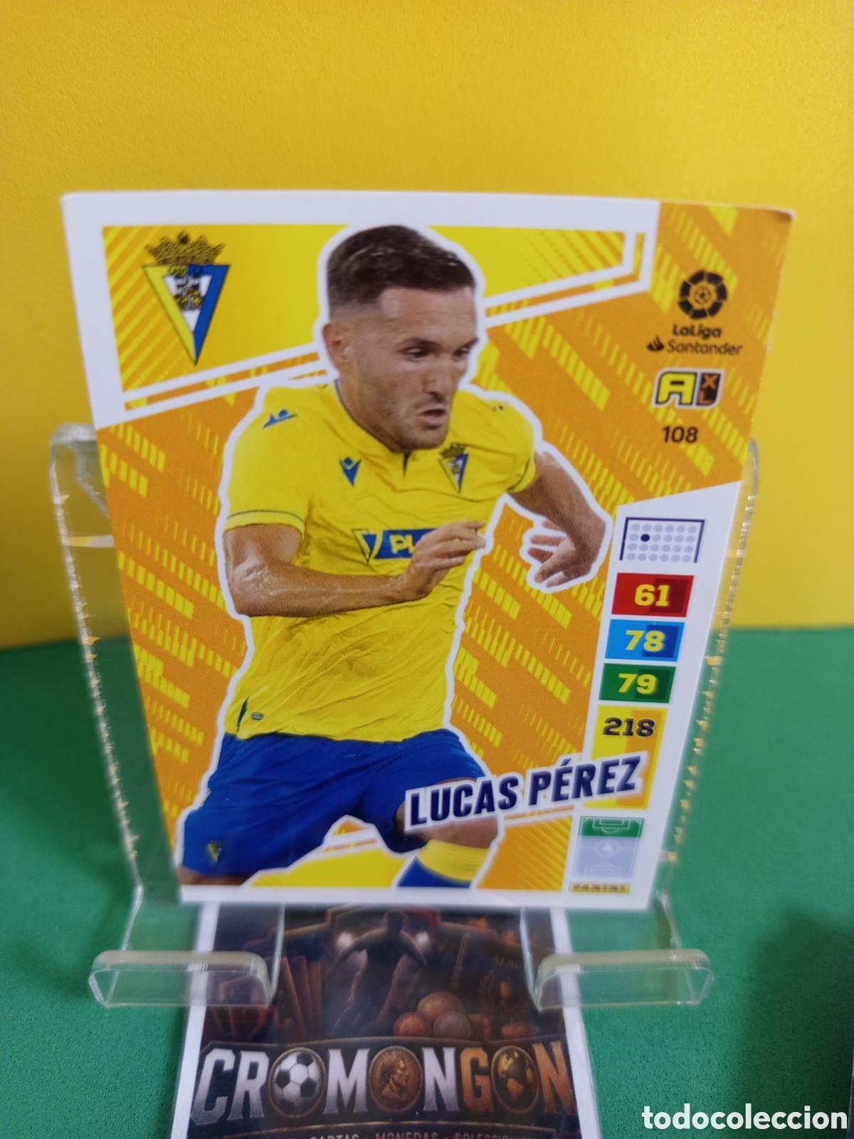 Cartes &agrave; collectionner de Football: ❇️ CROMO ⚽ CARD 108 LUCAS PEREZ -BAJA- (CADIZ) - ADRENALYN XL LIGA 2022/23 (PANINI) ❇️