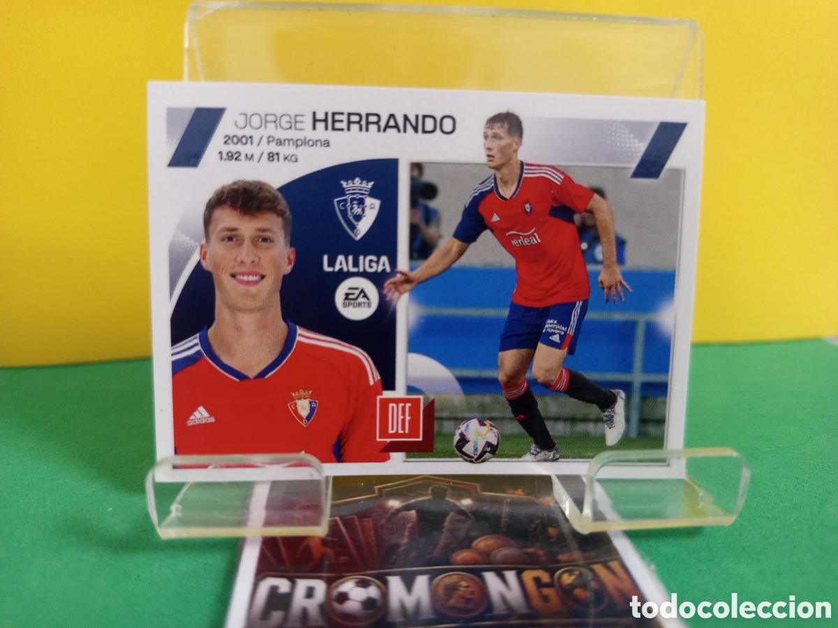 Cromos de Futebol: ❇️ CROMO ⚽ 8.- HERRANDO (OSASUNA) - COLECCIONES ESTE 2023/24 (PANINI) ❇️