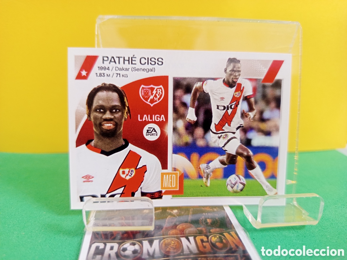 Cromos de Futebol: ❇️ CROMO ⚽ 12.- PATHE CISS (RAYO VALLECANO) - COLECCIONES ESTE 2023/24 (PANINI) ❇️