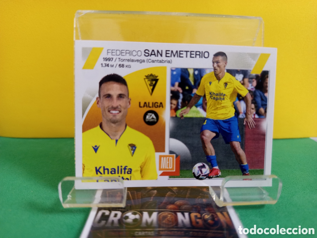 Cromos de Futebol: ❇️ CROMO ⚽ 10.- SAN EMETERIO (CADIZ) - COLECCIONES ESTE 2023/24 (PANINI) ❇️