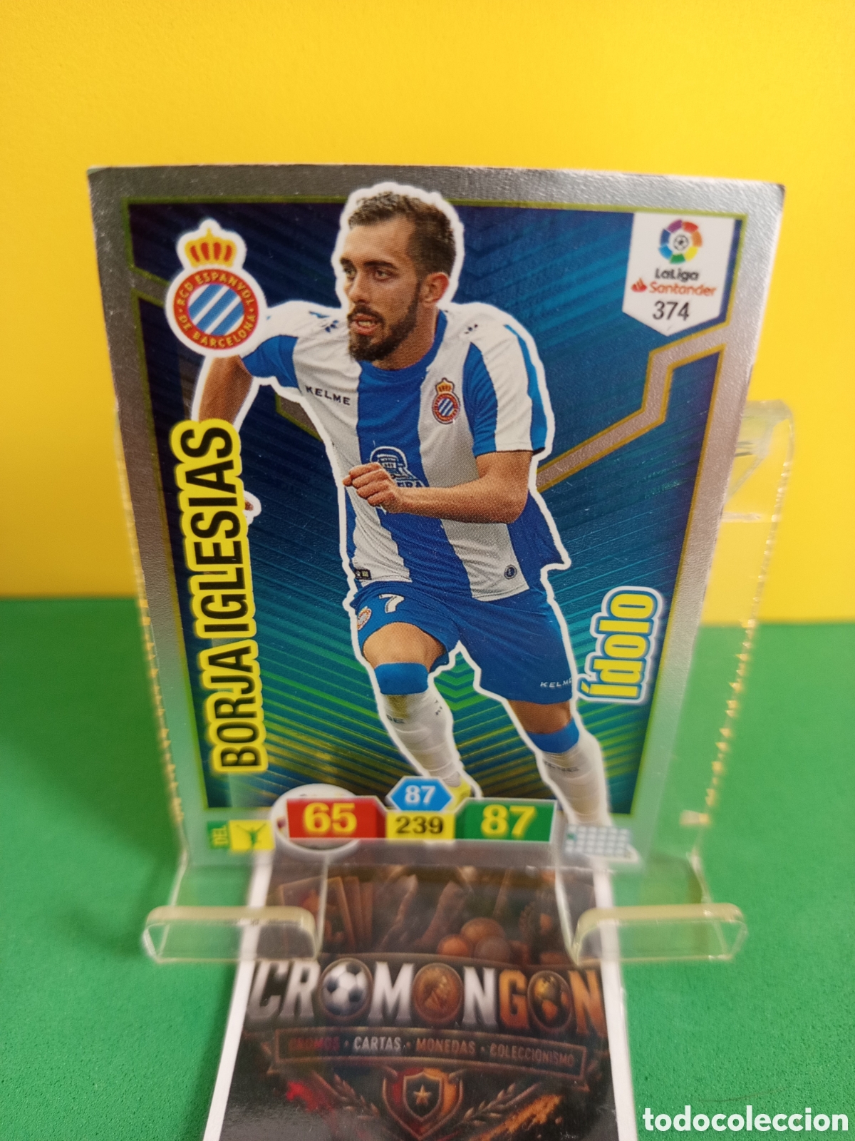 Cromos de Futebol: ❇️ CROMO ⚽ CARD 374 BORJA IGLESIAS -IDOLO- (ESPANYOL) - ADRENALYN XL 2018/19 (PANINI) ❇️