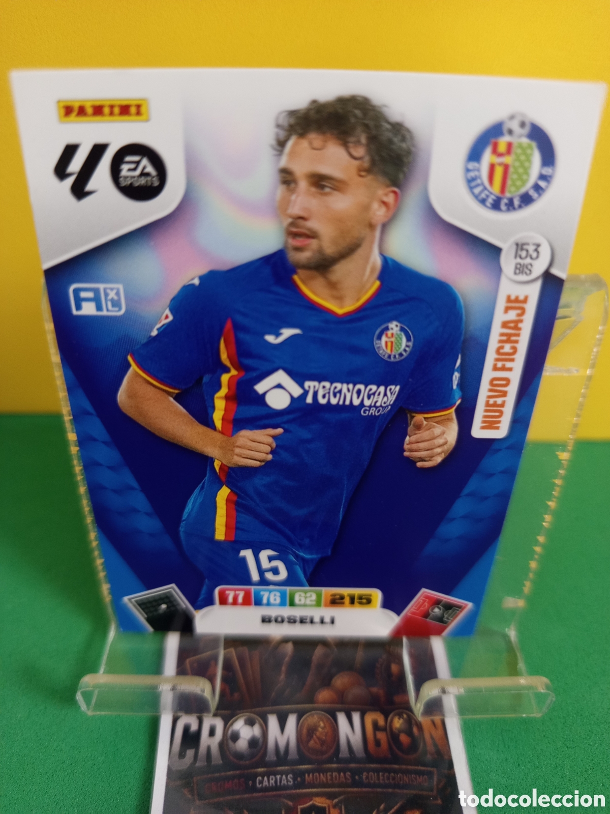 Cromos de Futebol: ❇️ CROMO ⚽ CARD 153.BIS- BOSELLI (GETAFE) ADRENALYN XL LIGA 2025/26 (PANINI) ❇️