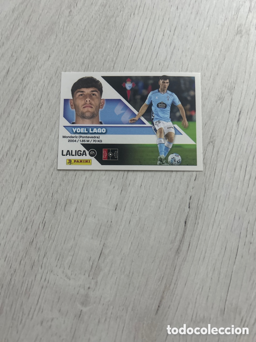 Cromos de f&uacute;tbol: Yoel Lago 9B 9 B Celta de Vigo Liga Este 2026/27 26-27 Panini