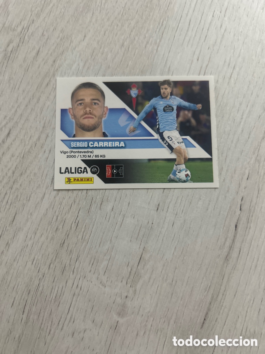 Cromos de f&uacute;tbol: Carreira 10 Celta de Vigo Liga Este 2026/27 26-27 Panini