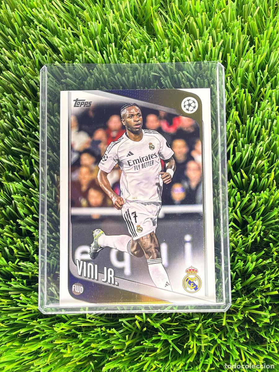 Cromos de f&uacute;tbol: N&ordm; 115 Vin&iacute;cius Jr Real Madrid CF Topps UEFA Clubs Competitions 25 26