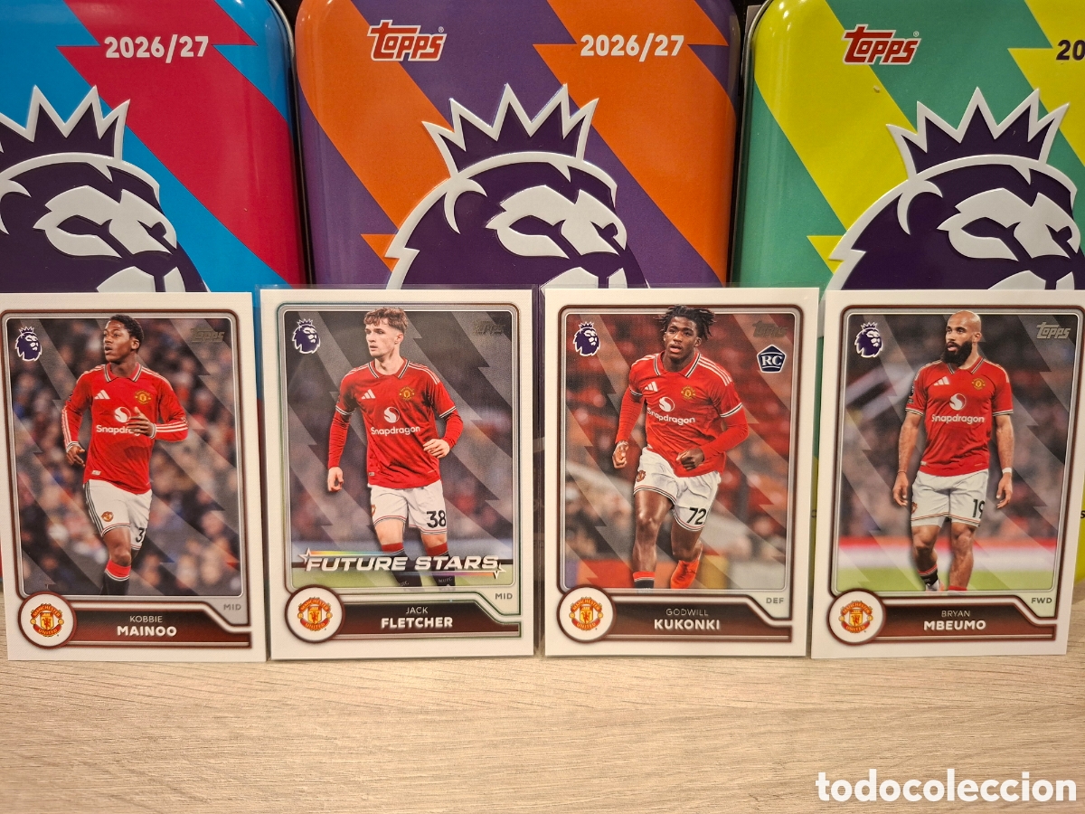 Football Stickers: Manchester United Topps 2026/27 Flagship edition Premier League