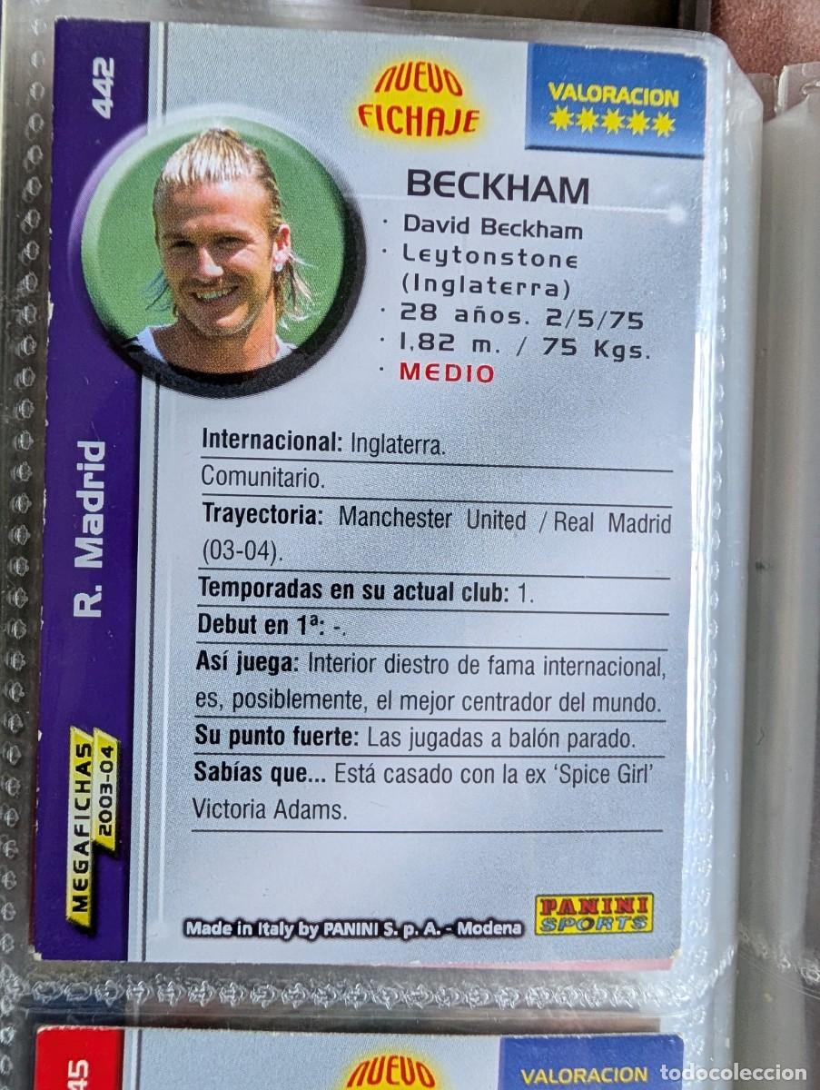 Cartes &agrave; collectionner de Football: La liga megafichas 03-04