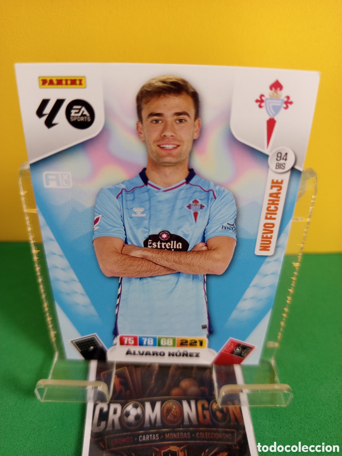 Cromos de f&uacute;tbol: ❇️ CROMO ⚽ CARD 94 BIS &Aacute;LVARO NU&Ntilde;EZ (R. CELTA) ADRENALYN XL LIGA 2025/26 (PANINI) ❇️