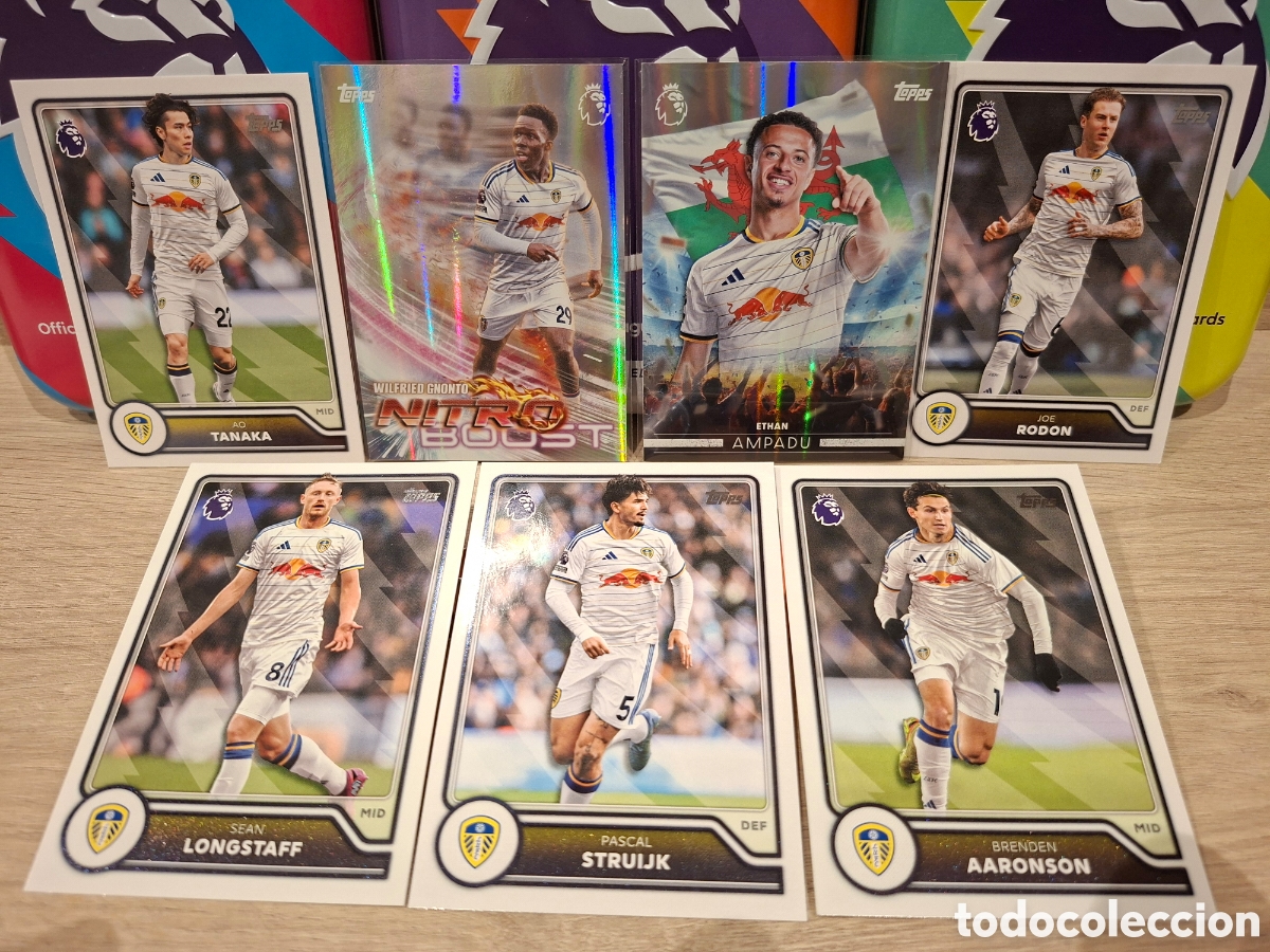 Football Stickers: Leeds United Topps 2026/27 Flagship edition Premier League
